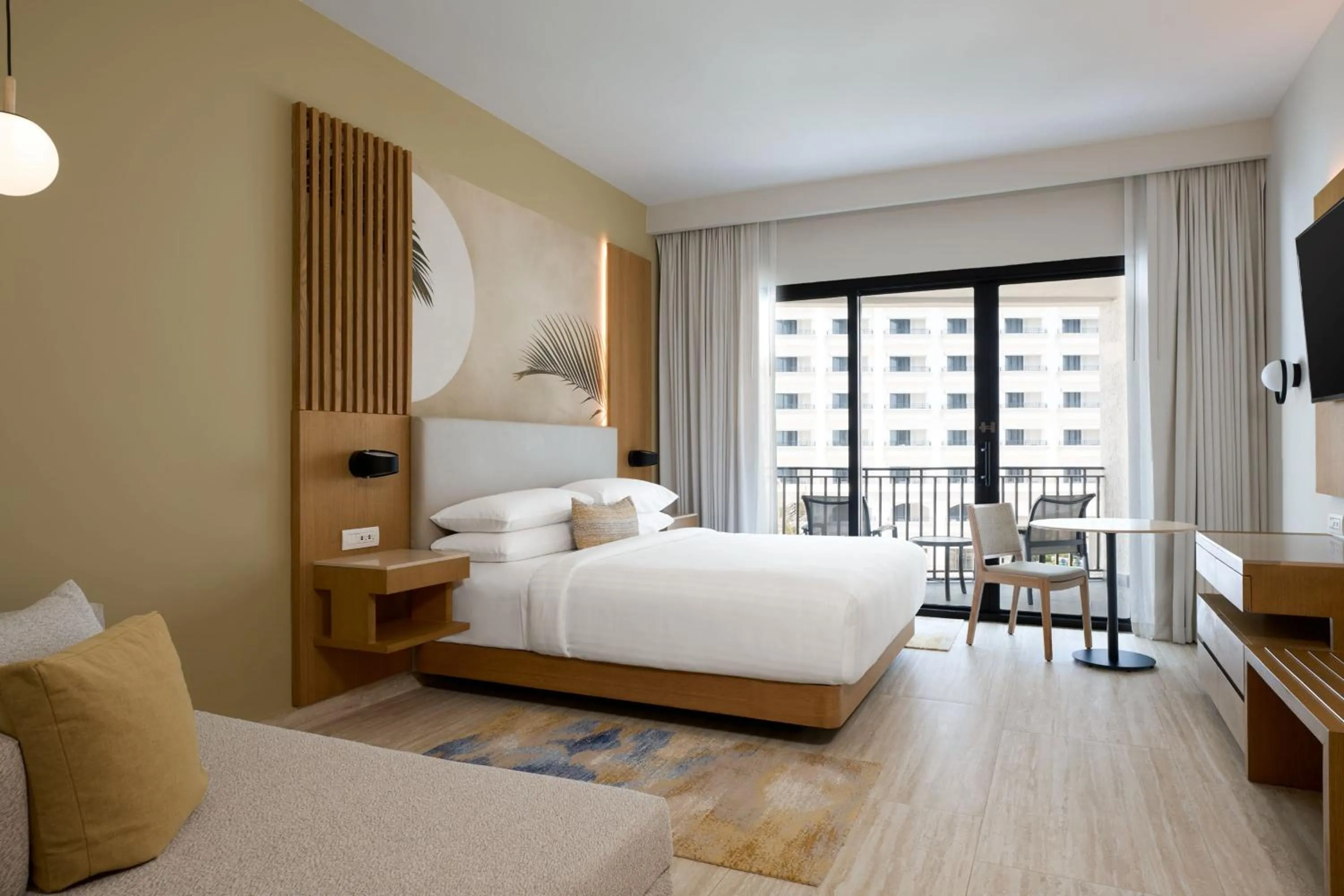 Photo of the whole room, Bed in Marriott Cancun, An All-Inclusive Resort