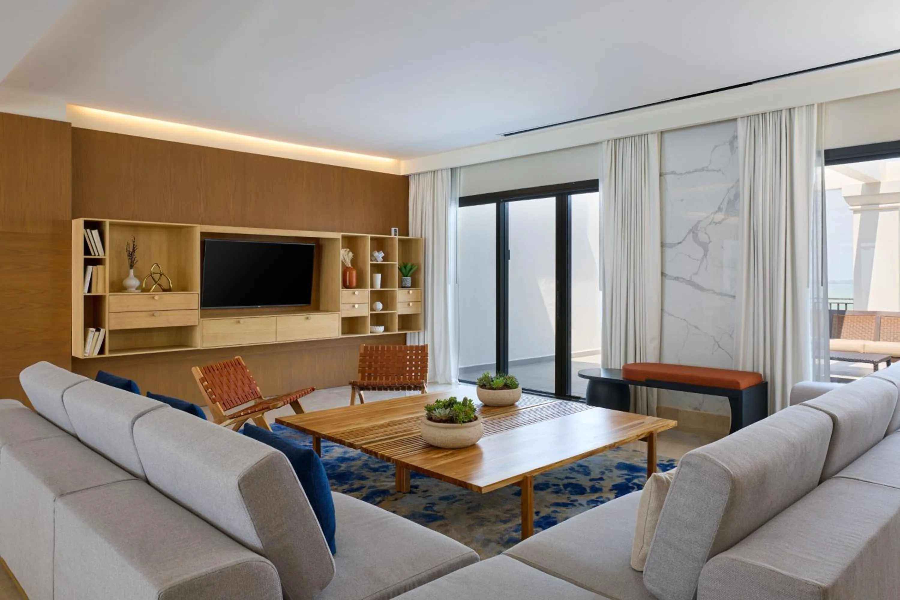 Bedroom in Marriott Cancun, An All-Inclusive Resort