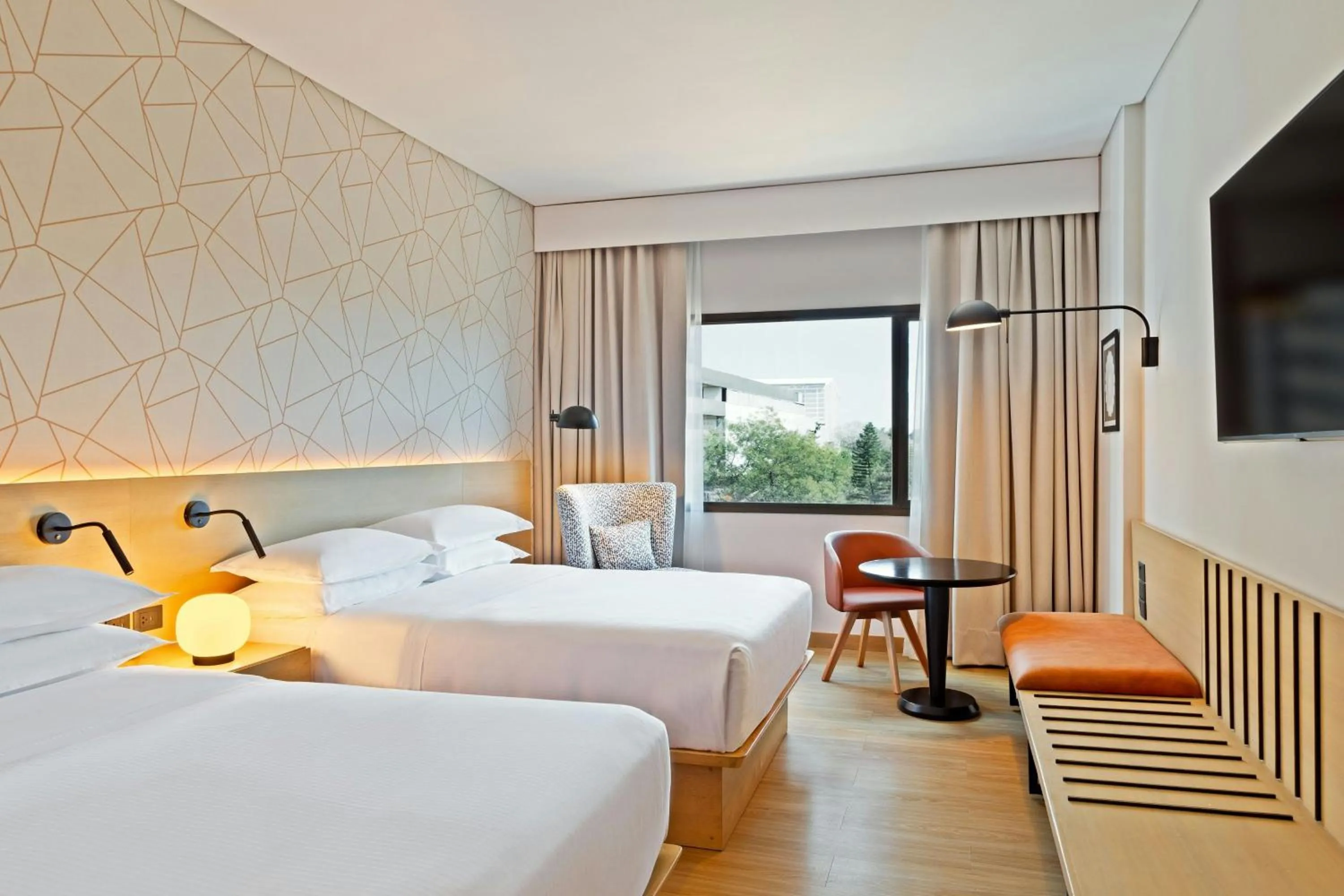 Photo of the whole room, Bed in Sheraton Asuncion Hotel