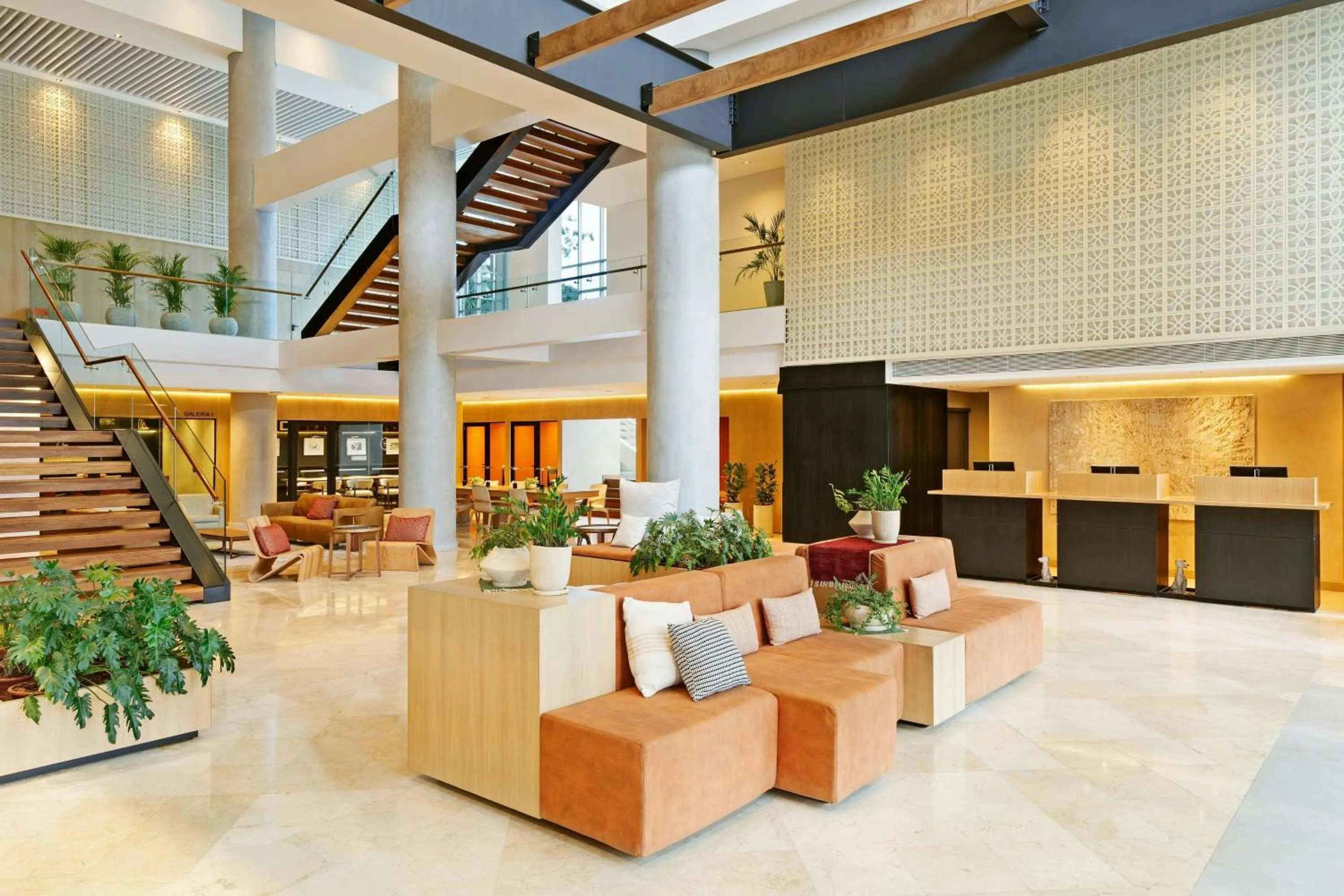 Lobby or reception in Sheraton Asuncion Hotel