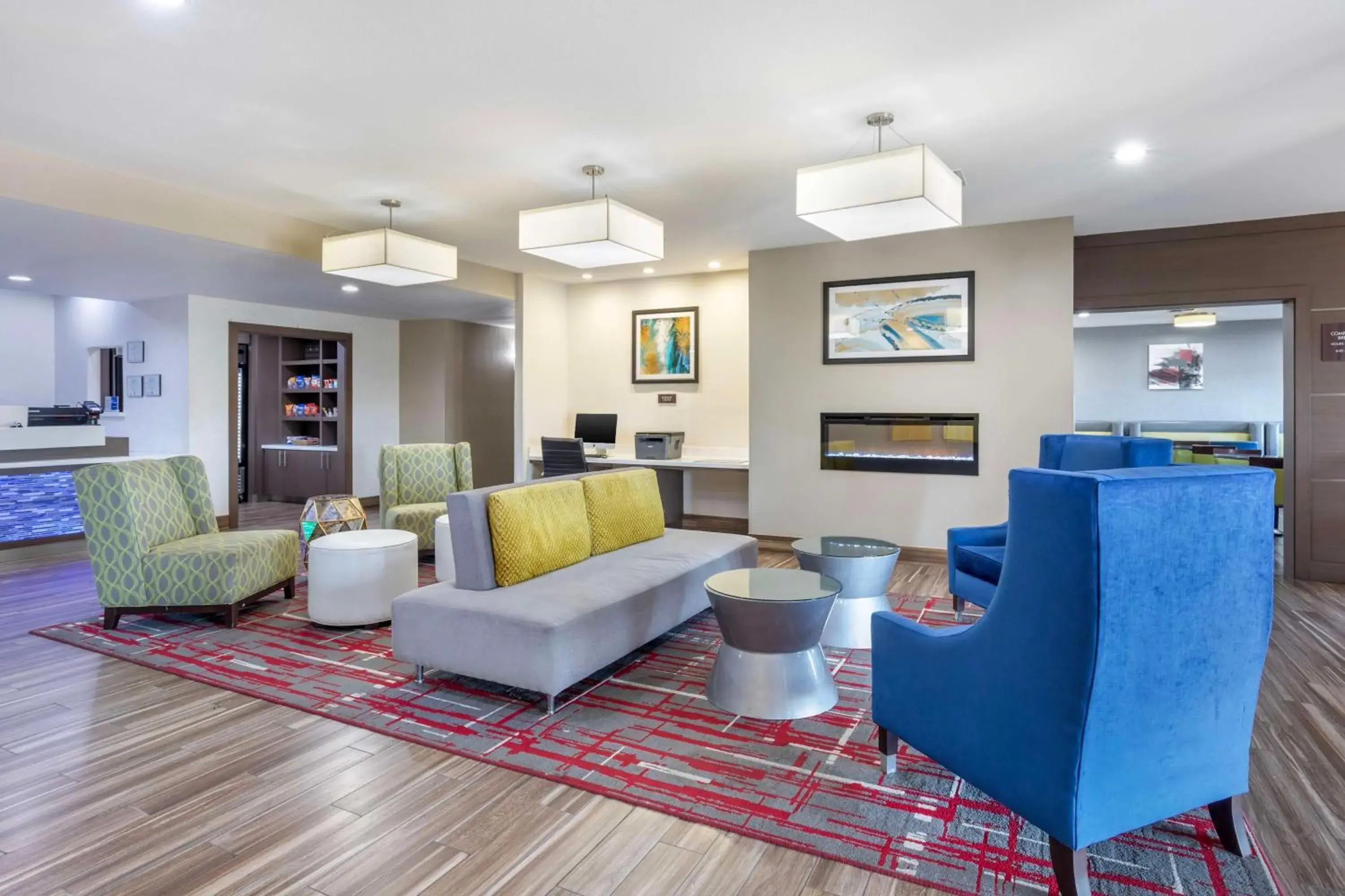 Lobby or reception in Best Western Plus Mansfield Inn & Suites Lobby or reception in Best Western Plus Mansfield Inn & Suites