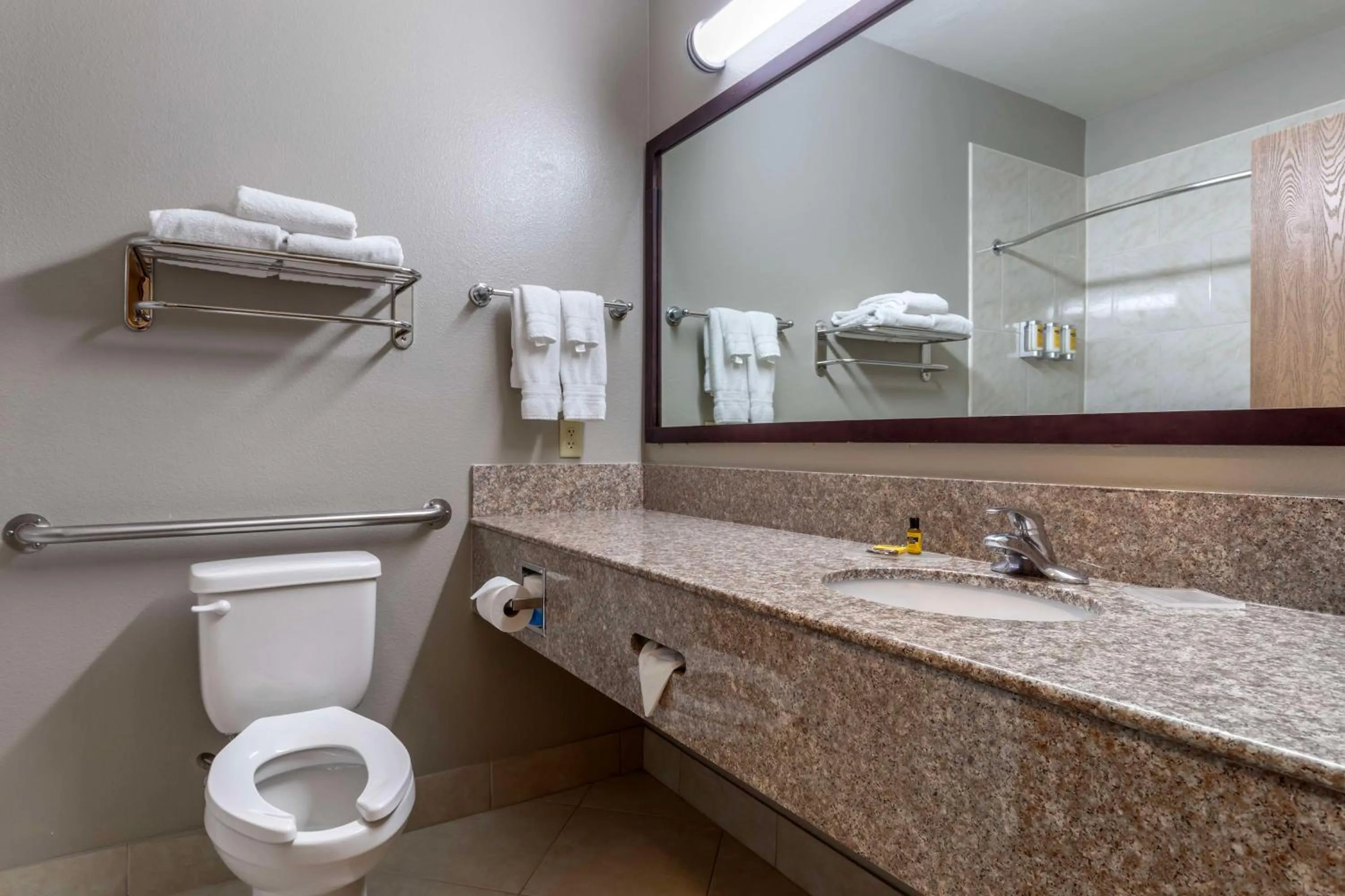Bathroom in Best Western Plus Mansfield Inn & Suites