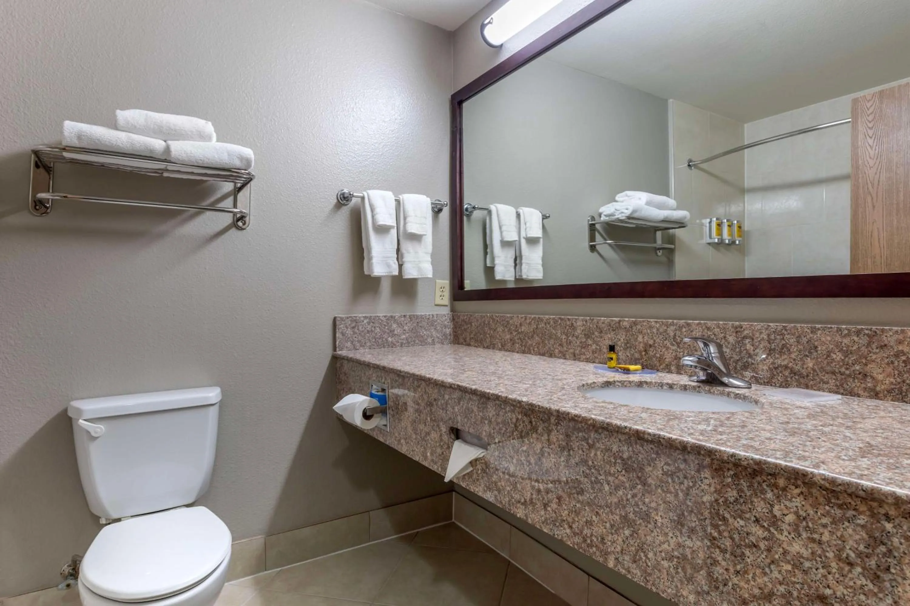 Bathroom in Best Western Plus Mansfield Inn & Suites