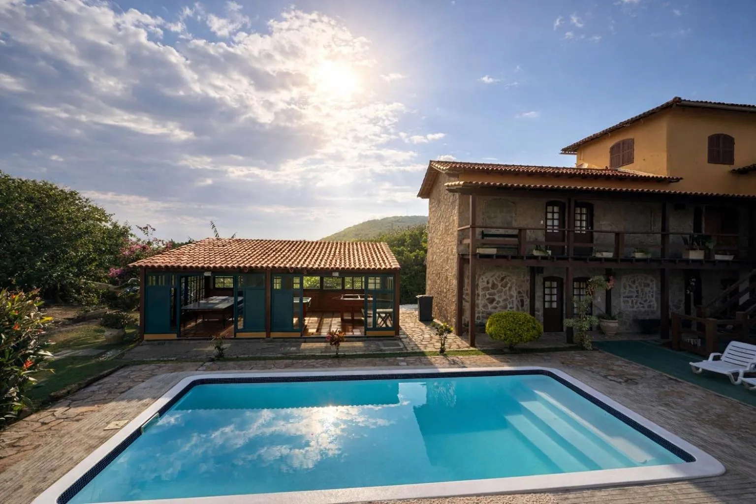 Property building in Pousada Tanto Mar