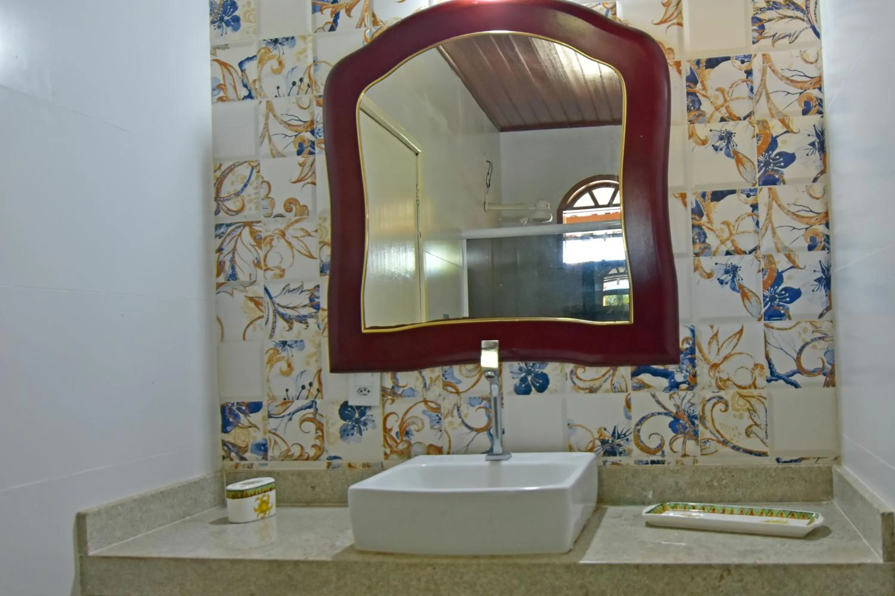 Bathroom in Pousada Tanto Mar