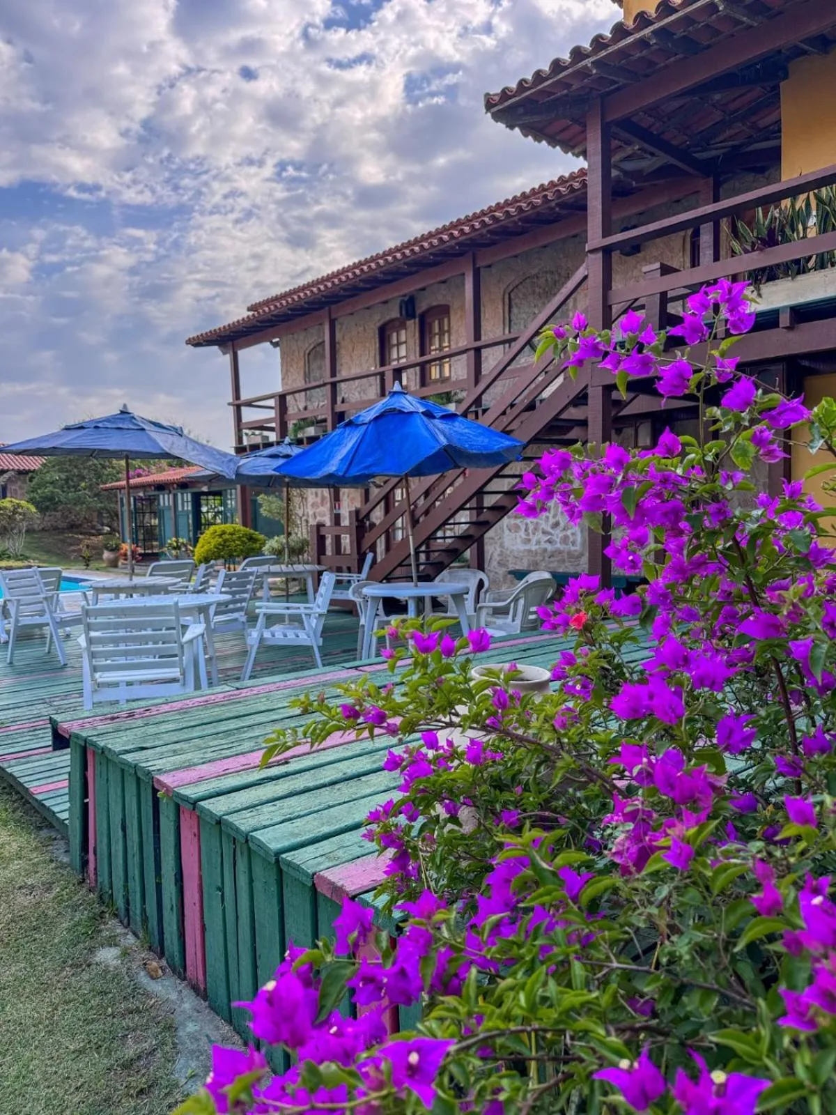 Property building in Pousada Tanto Mar