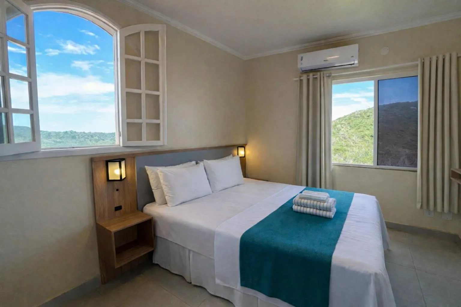 Bed in Pousada Tanto Mar