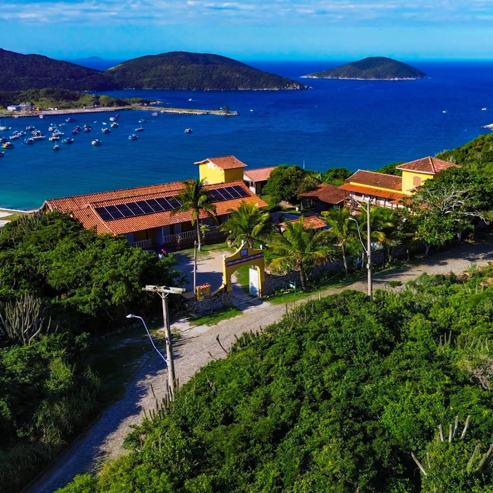 Bird's eye view in Pousada Tanto Mar