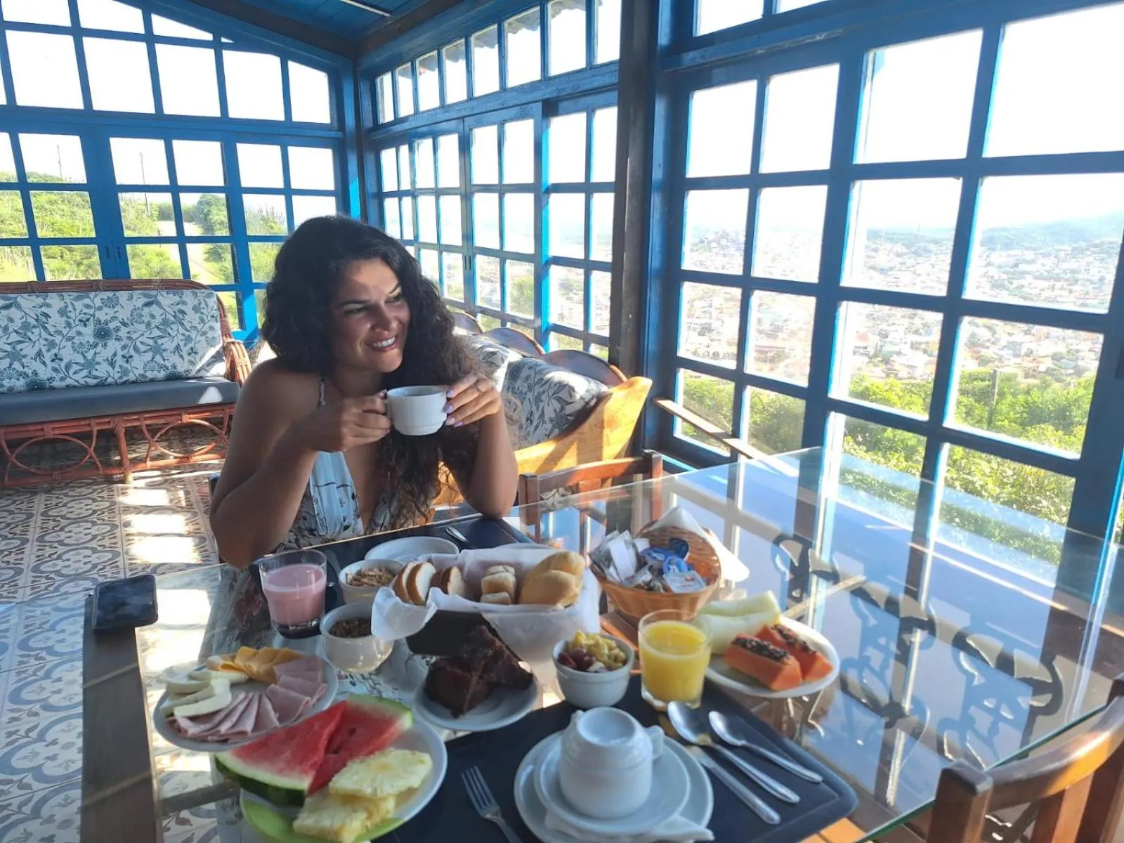 Breakfast in Pousada Tanto Mar