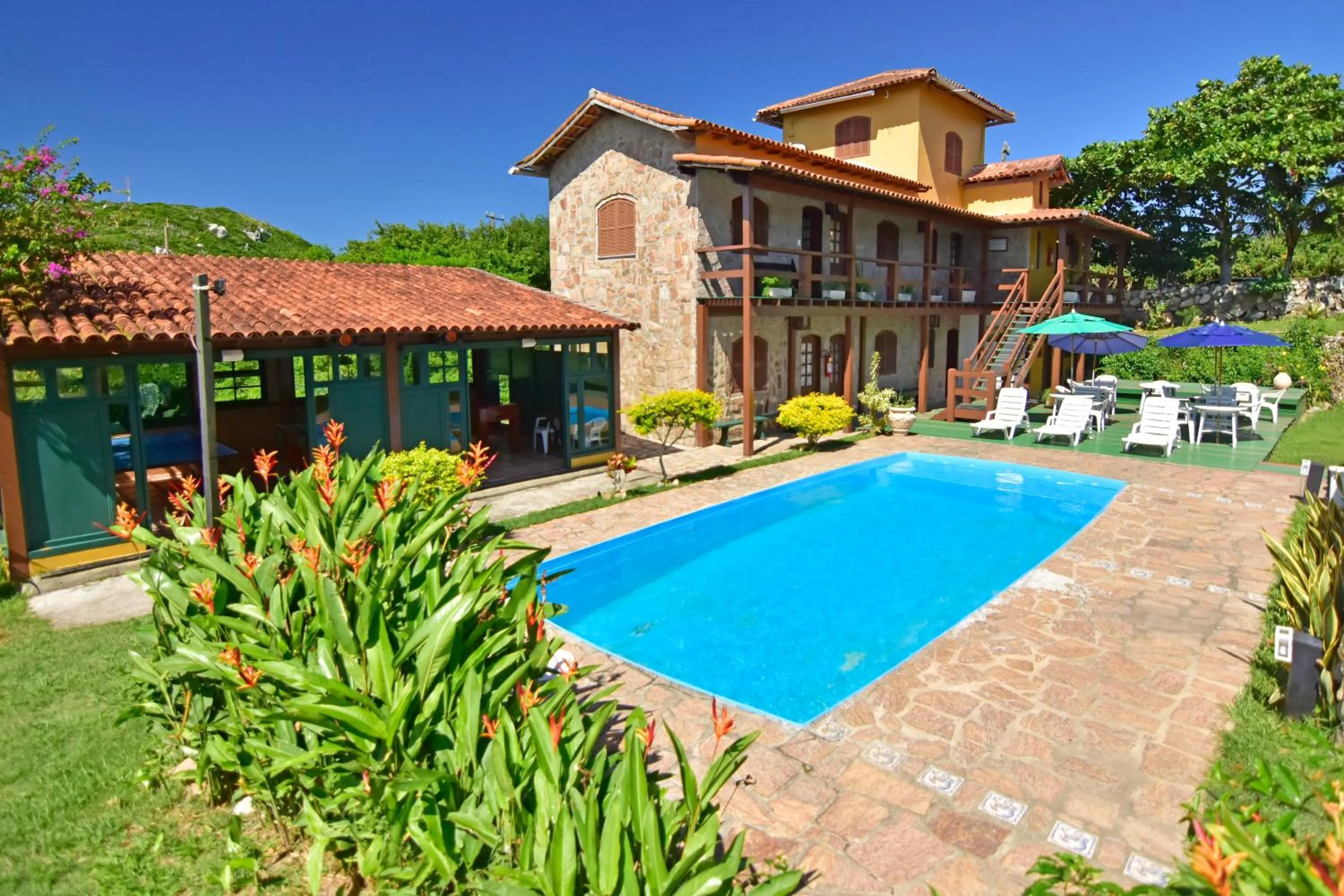 Property building in Pousada Tanto Mar