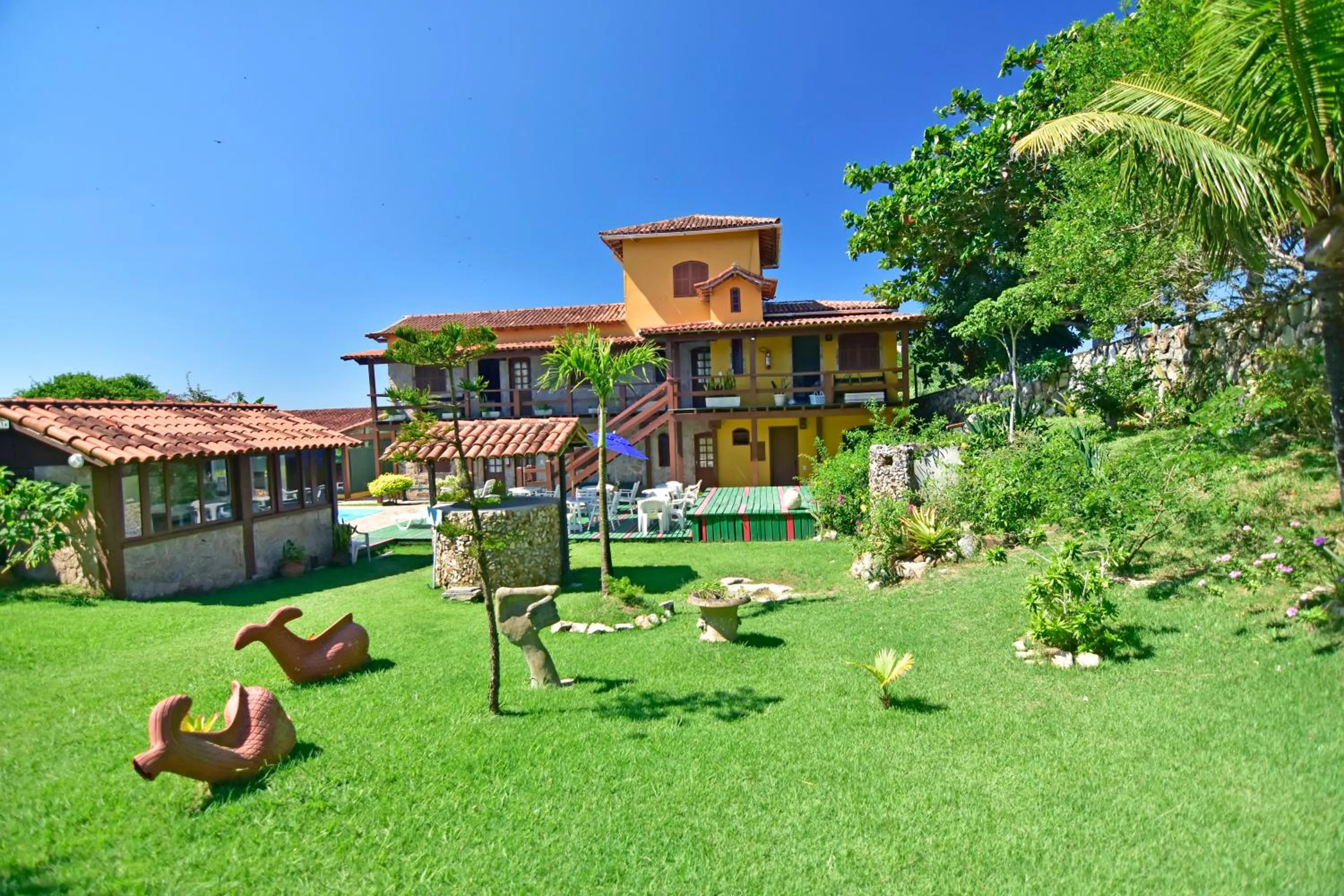 Property building in Pousada Tanto Mar