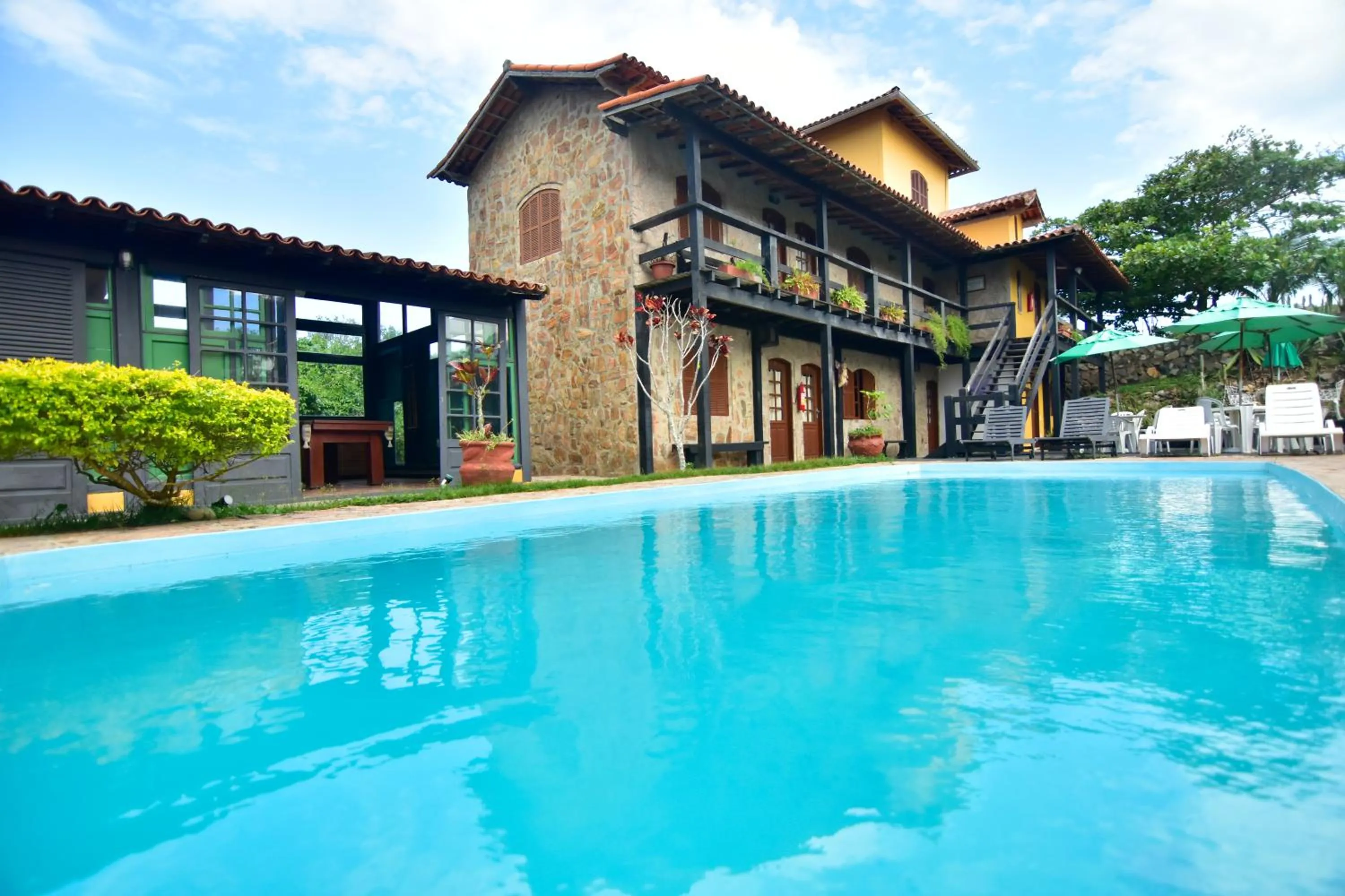 Facade/entrance in Pousada Tanto Mar