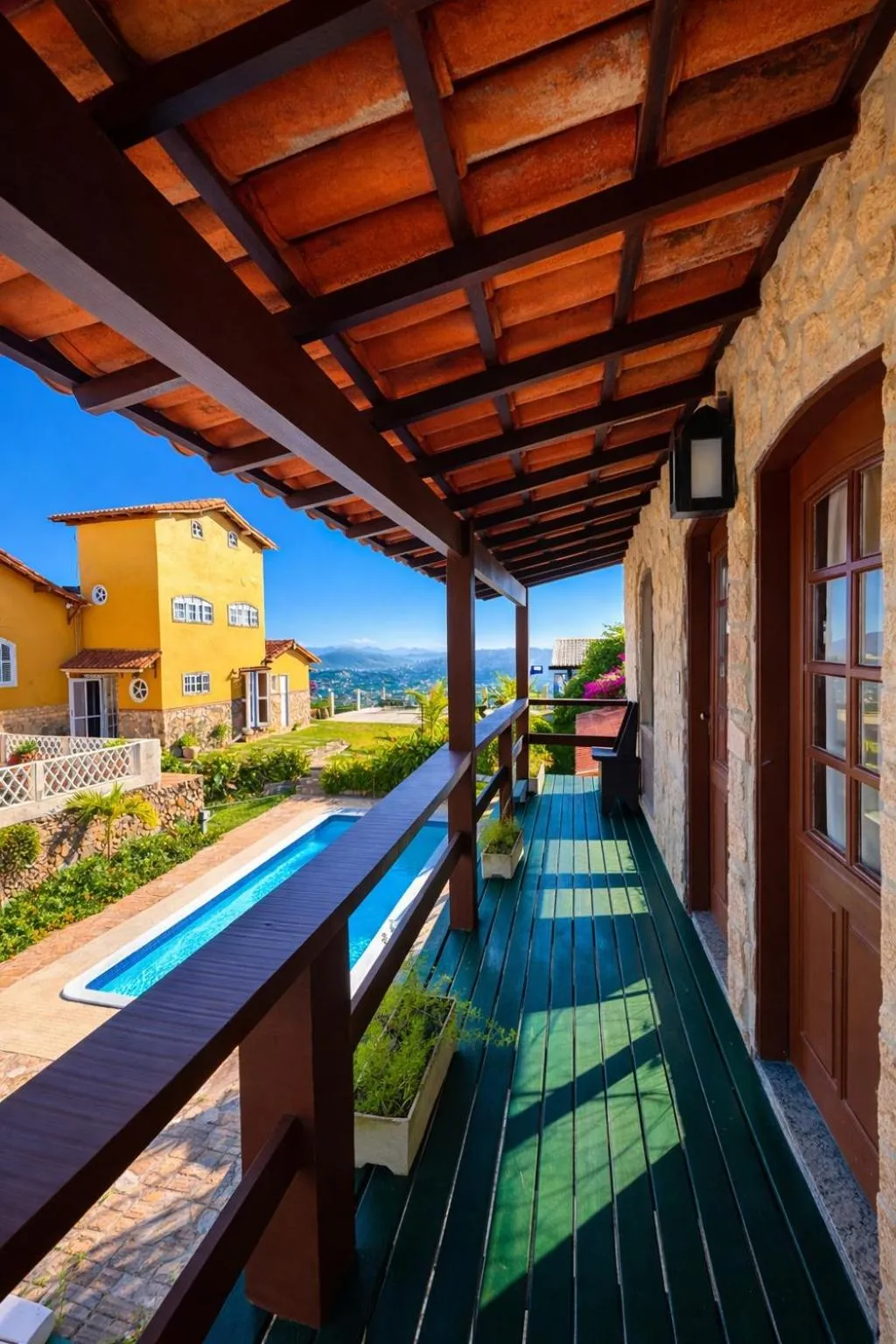 Property building in Pousada Tanto Mar