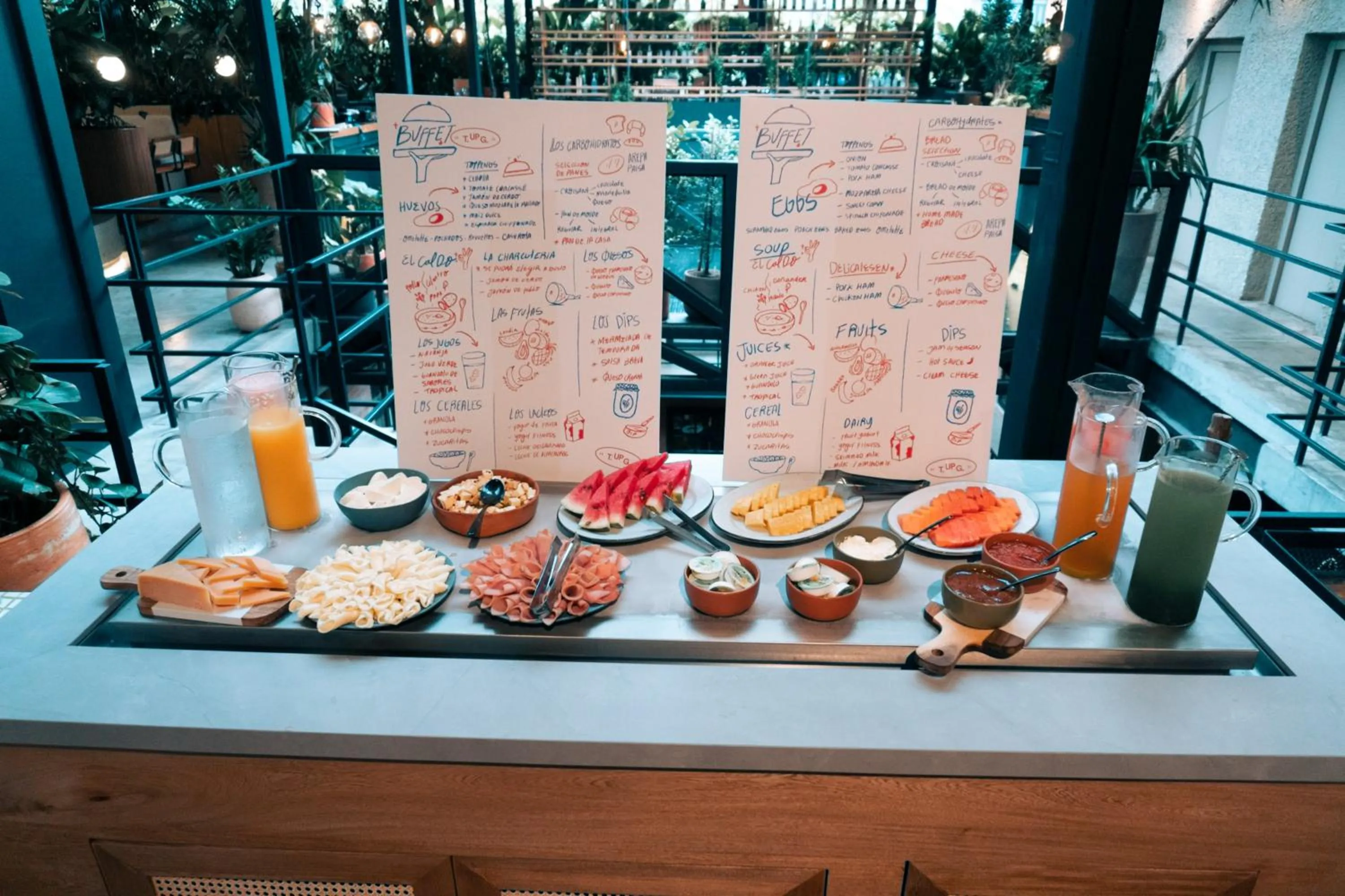 Breakfast in The Art Hotel Medellin