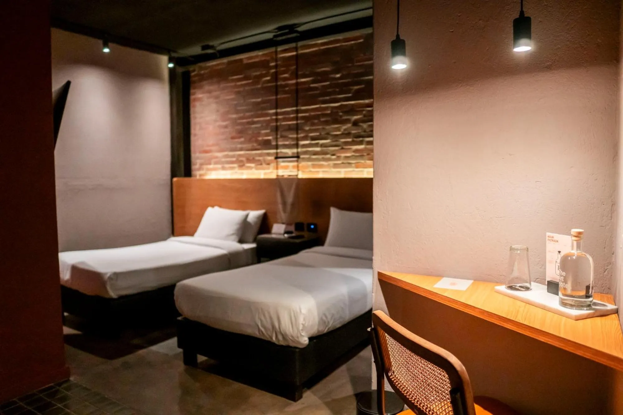 Bed in The Art Hotel Medellin