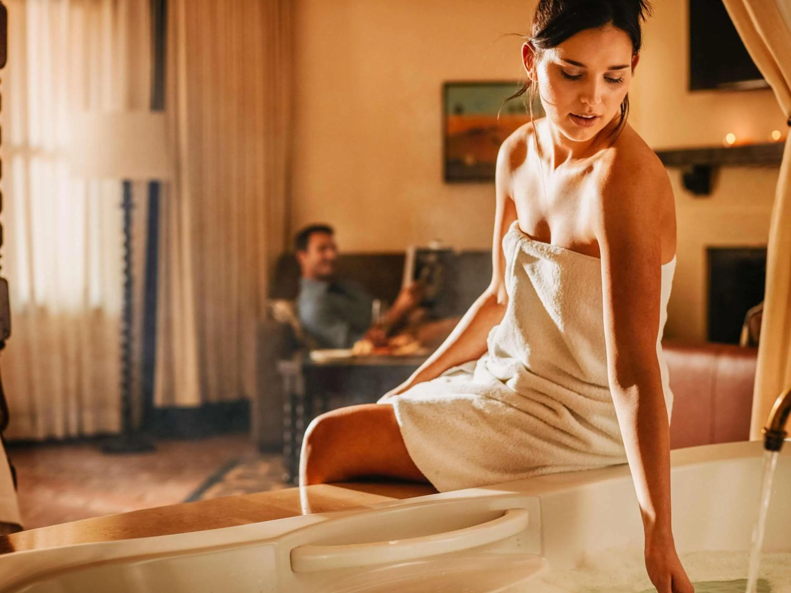 Bedroom in Fairmont Sonoma Mission Inn & Spa