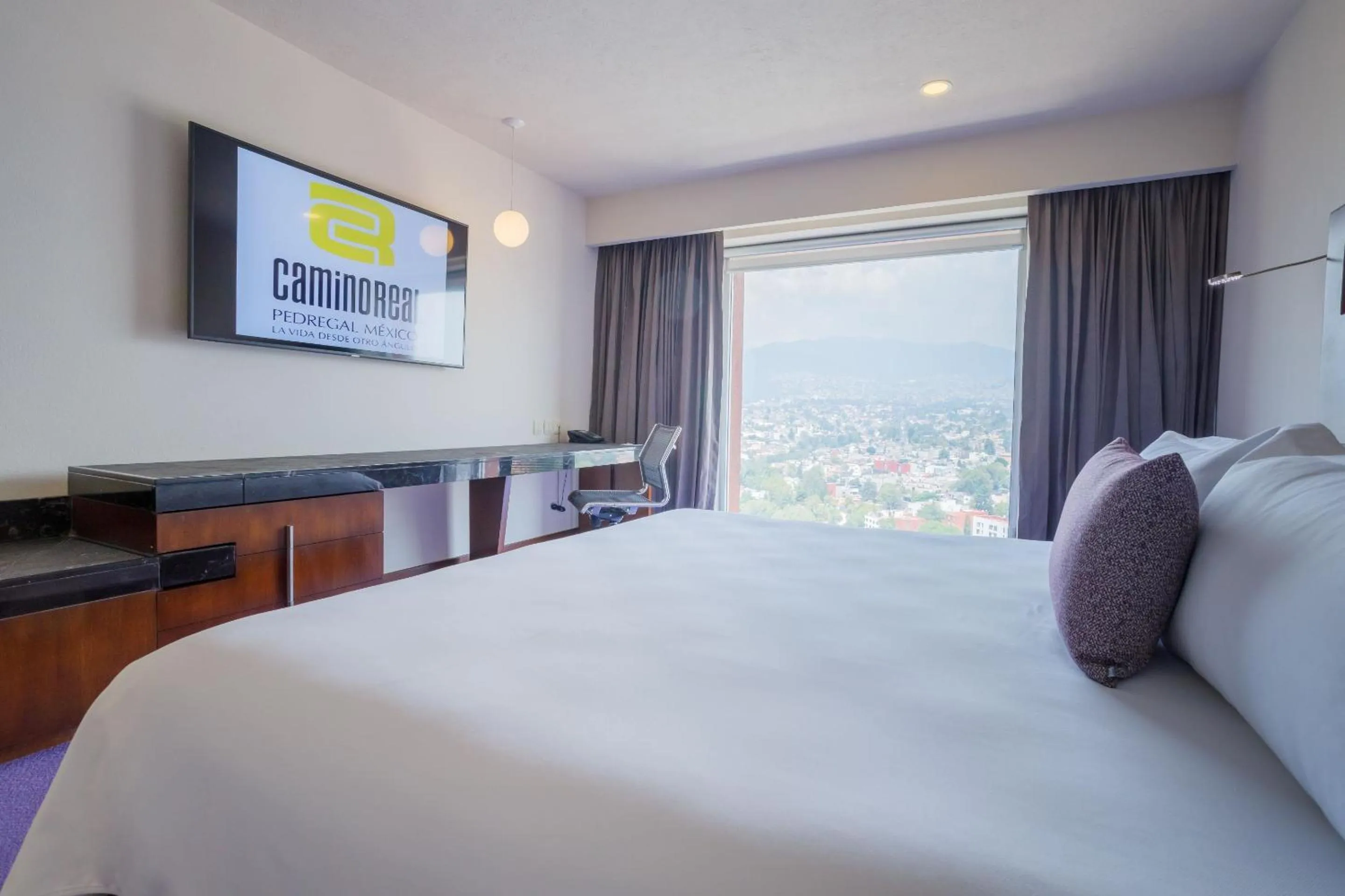 Bedroom, Bed in Camino Real Pedregal Mexico