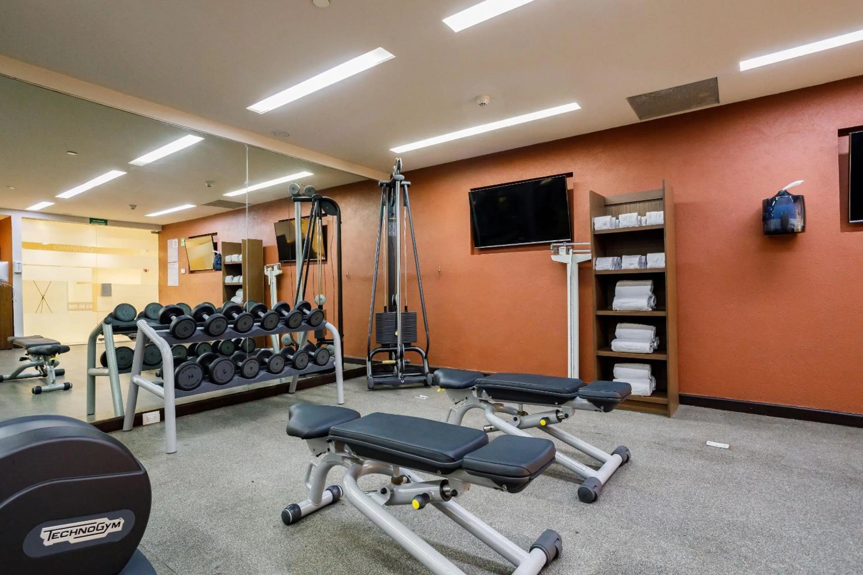 Fitness centre/facilities in Camino Real Pedregal Mexico