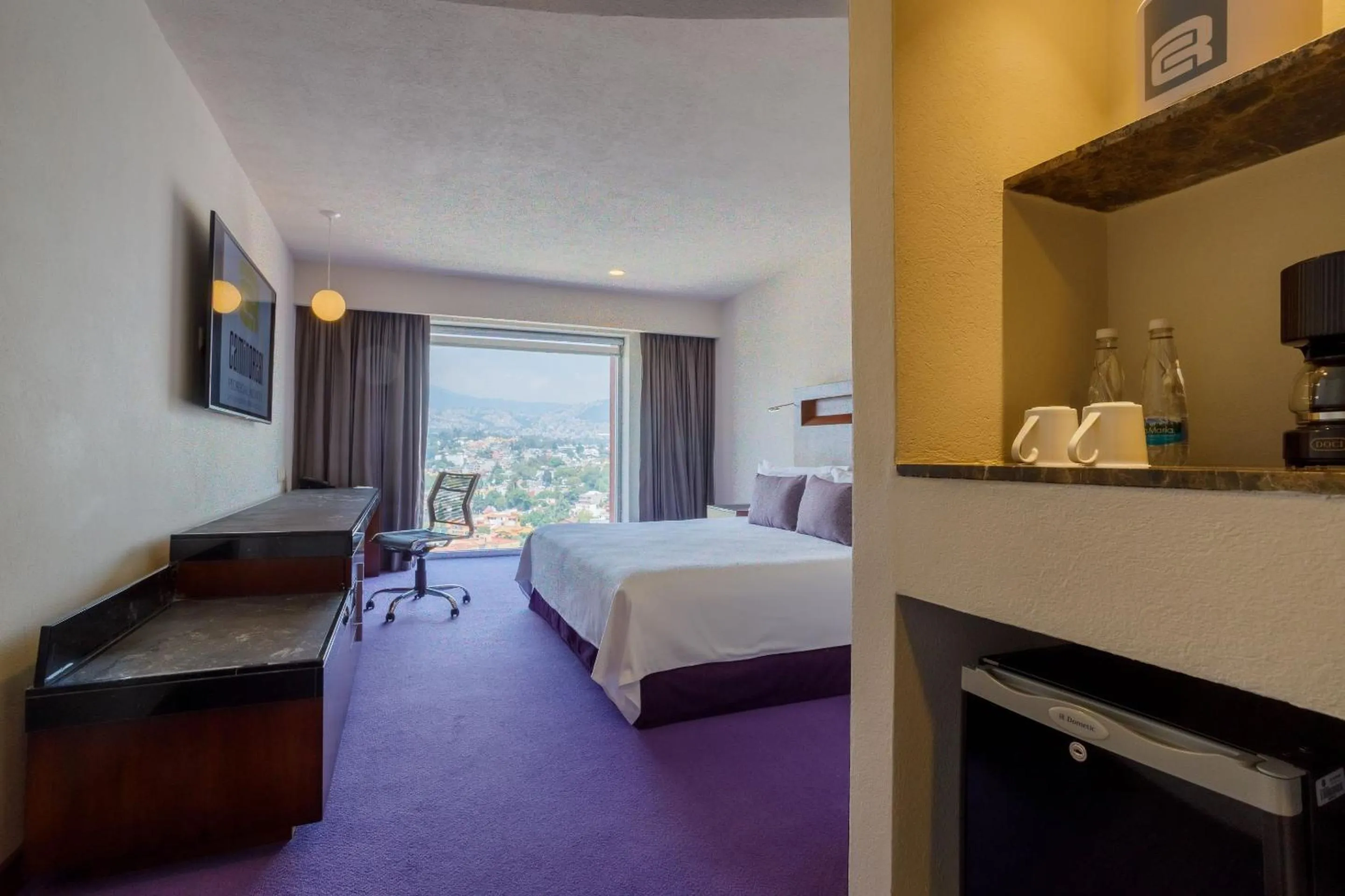 Bedroom, Bed in Camino Real Pedregal Mexico