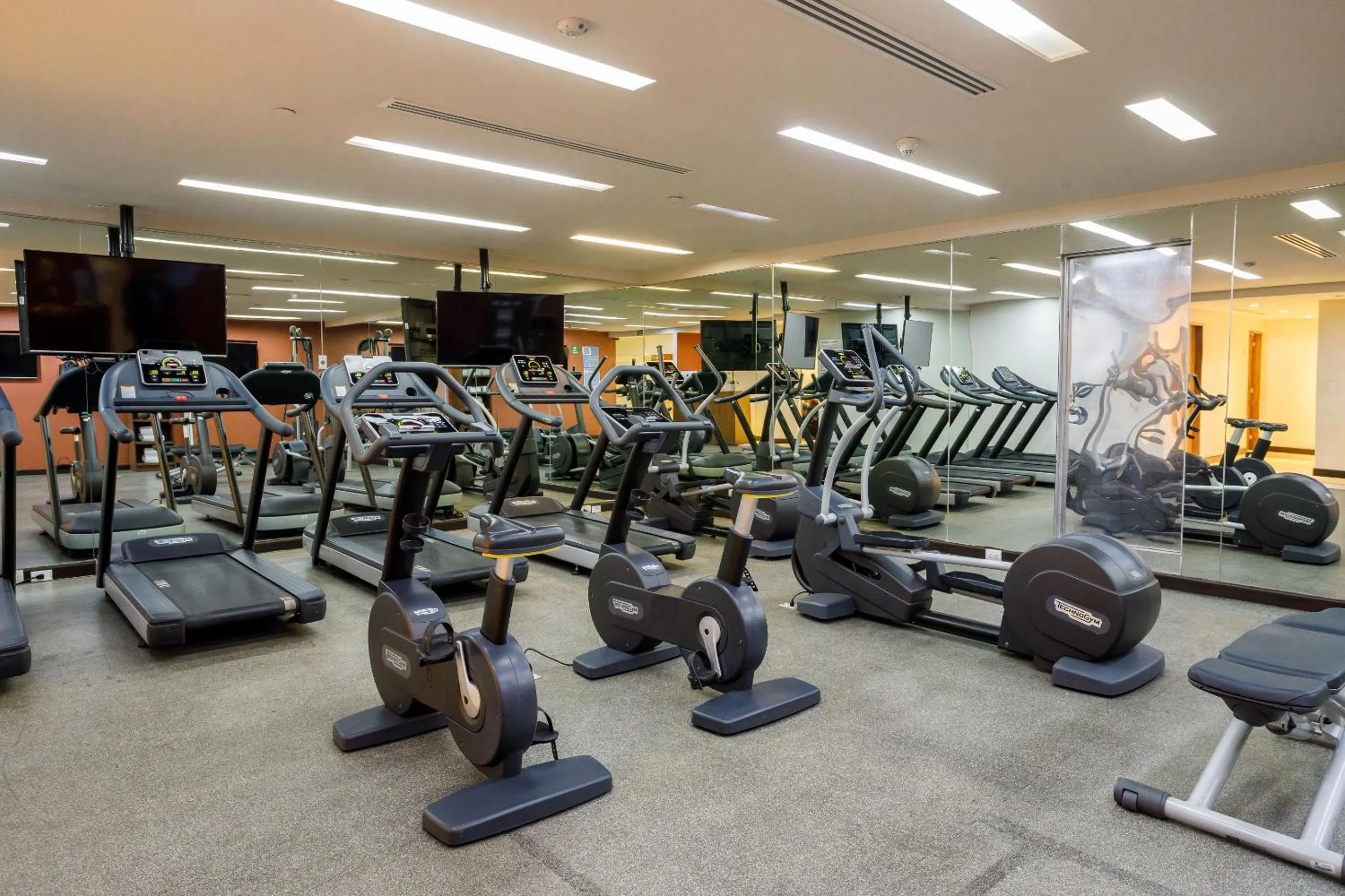 Fitness centre/facilities in Camino Real Pedregal Mexico