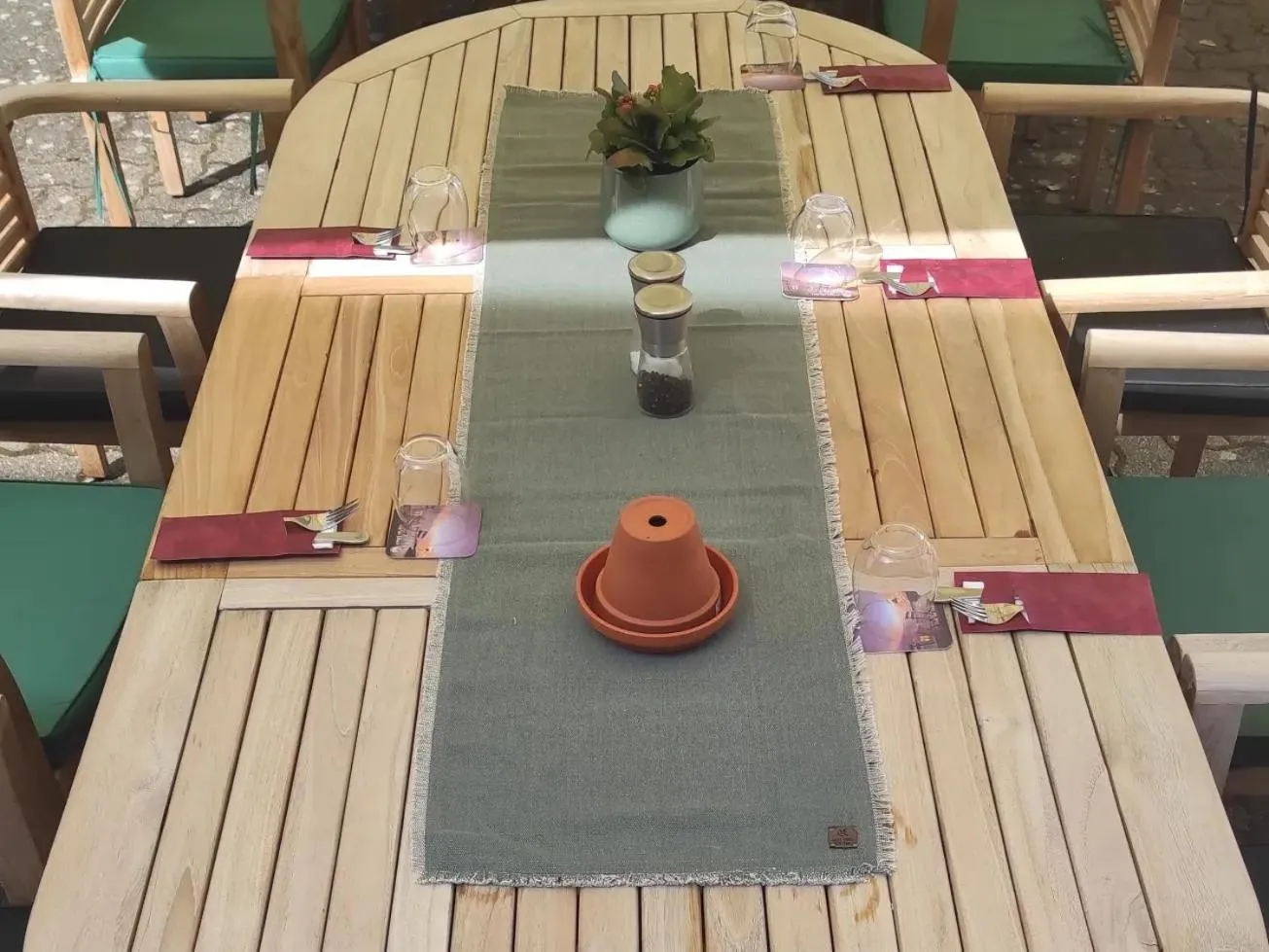 Restaurant/places to eat in Landhaus Knötel