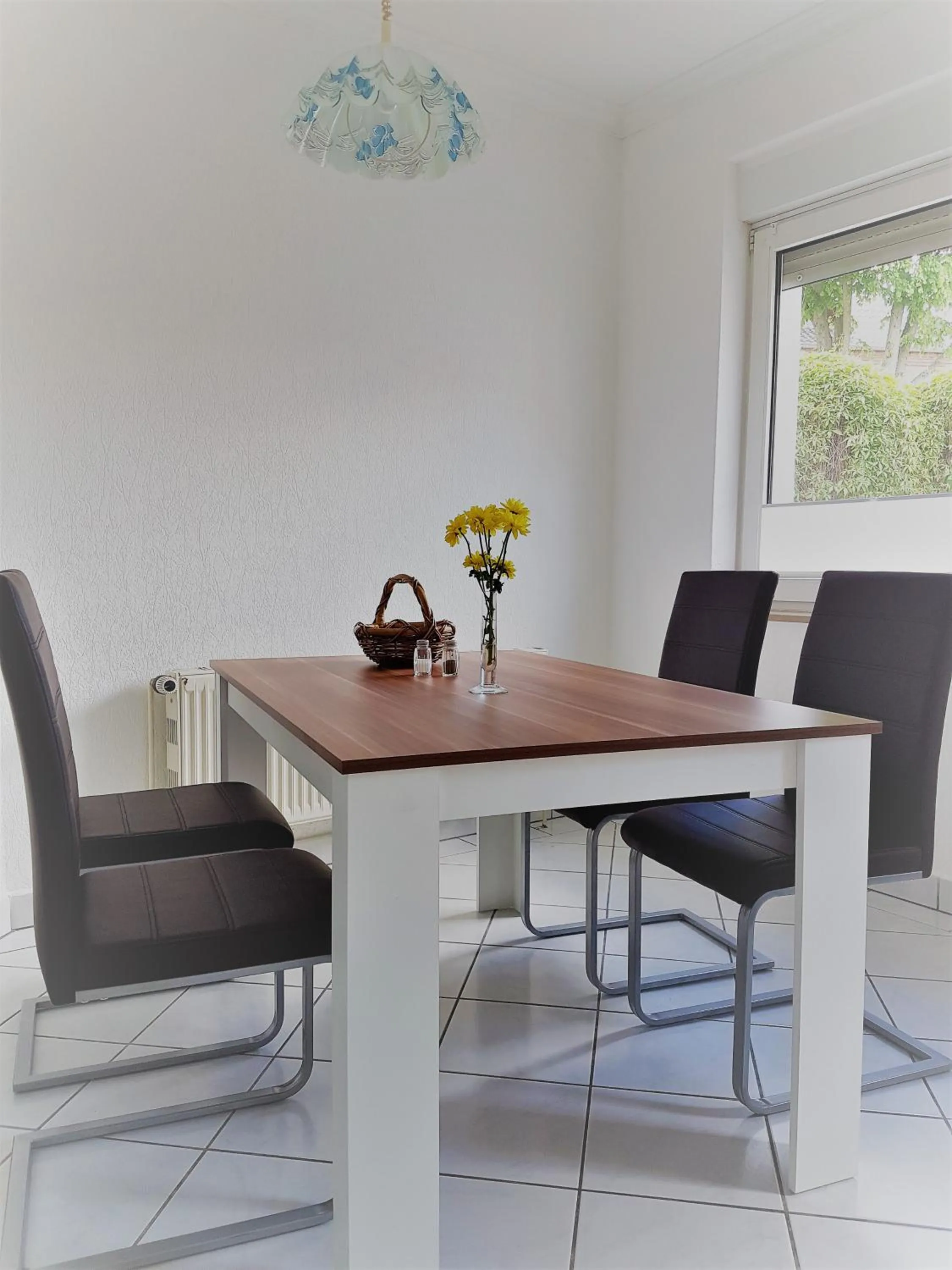 Dining area in Landhaus Knötel
