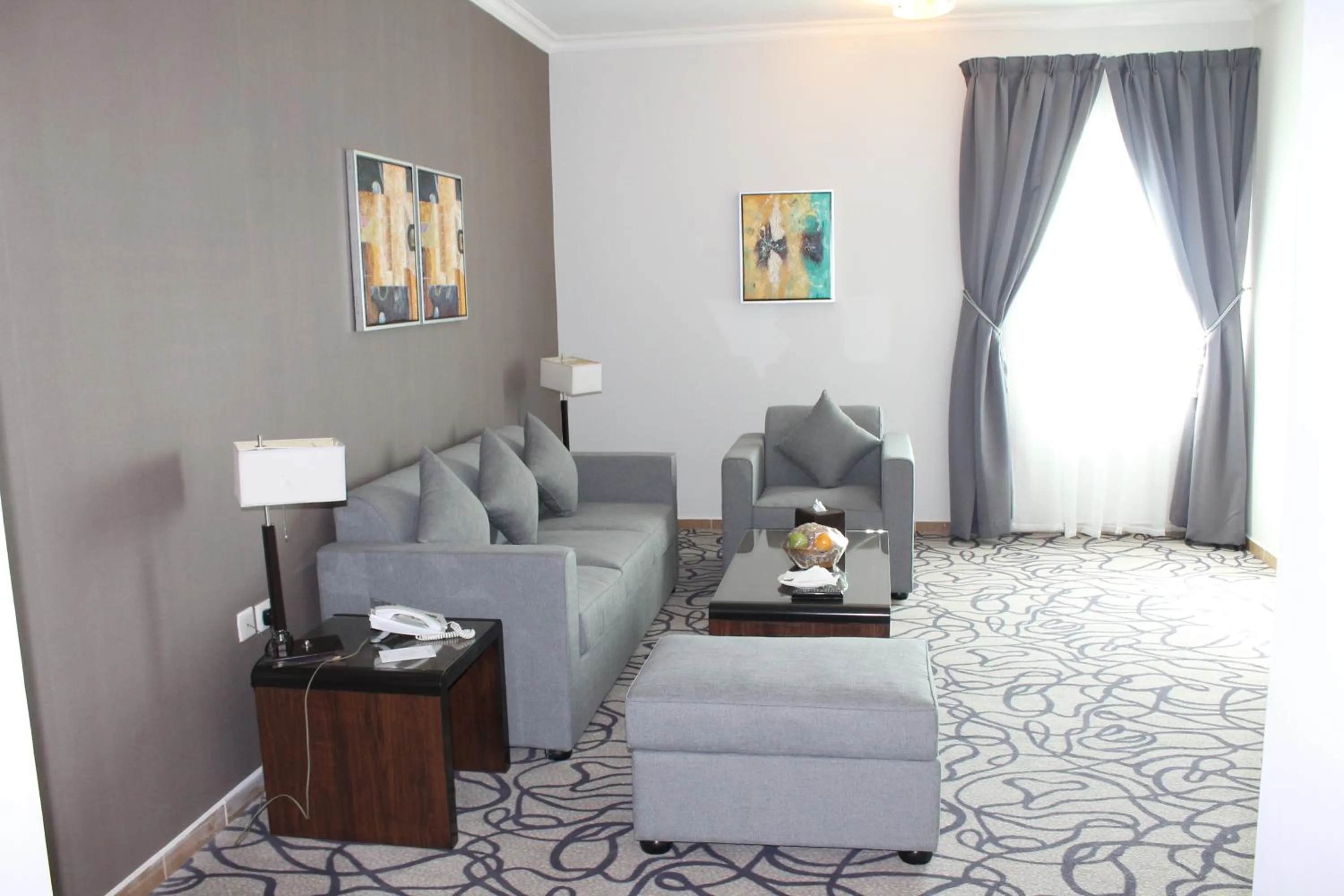 Seating area in Golden Tulip Al Khobar