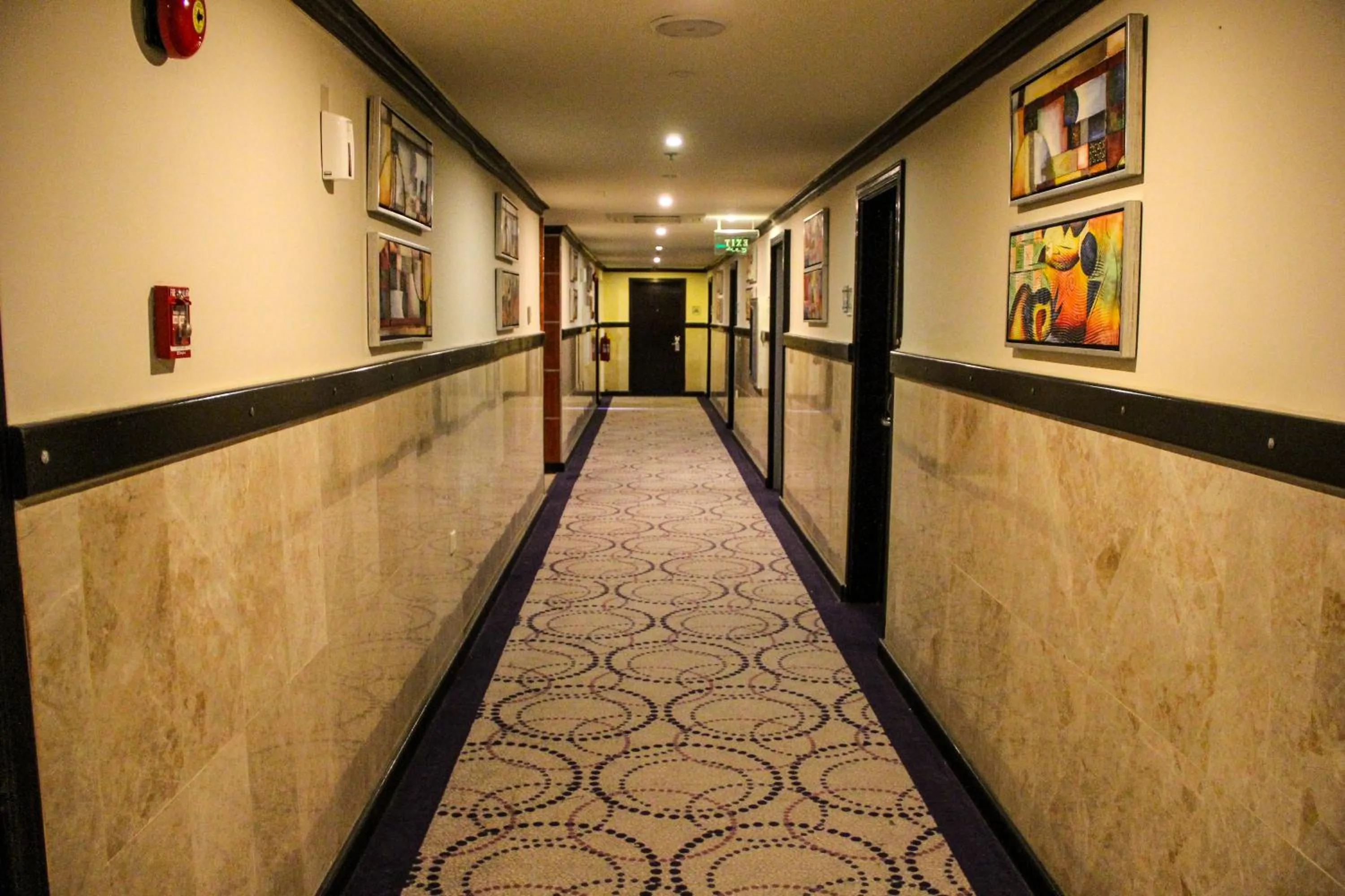 Decorative detail in Golden Tulip Al Khobar