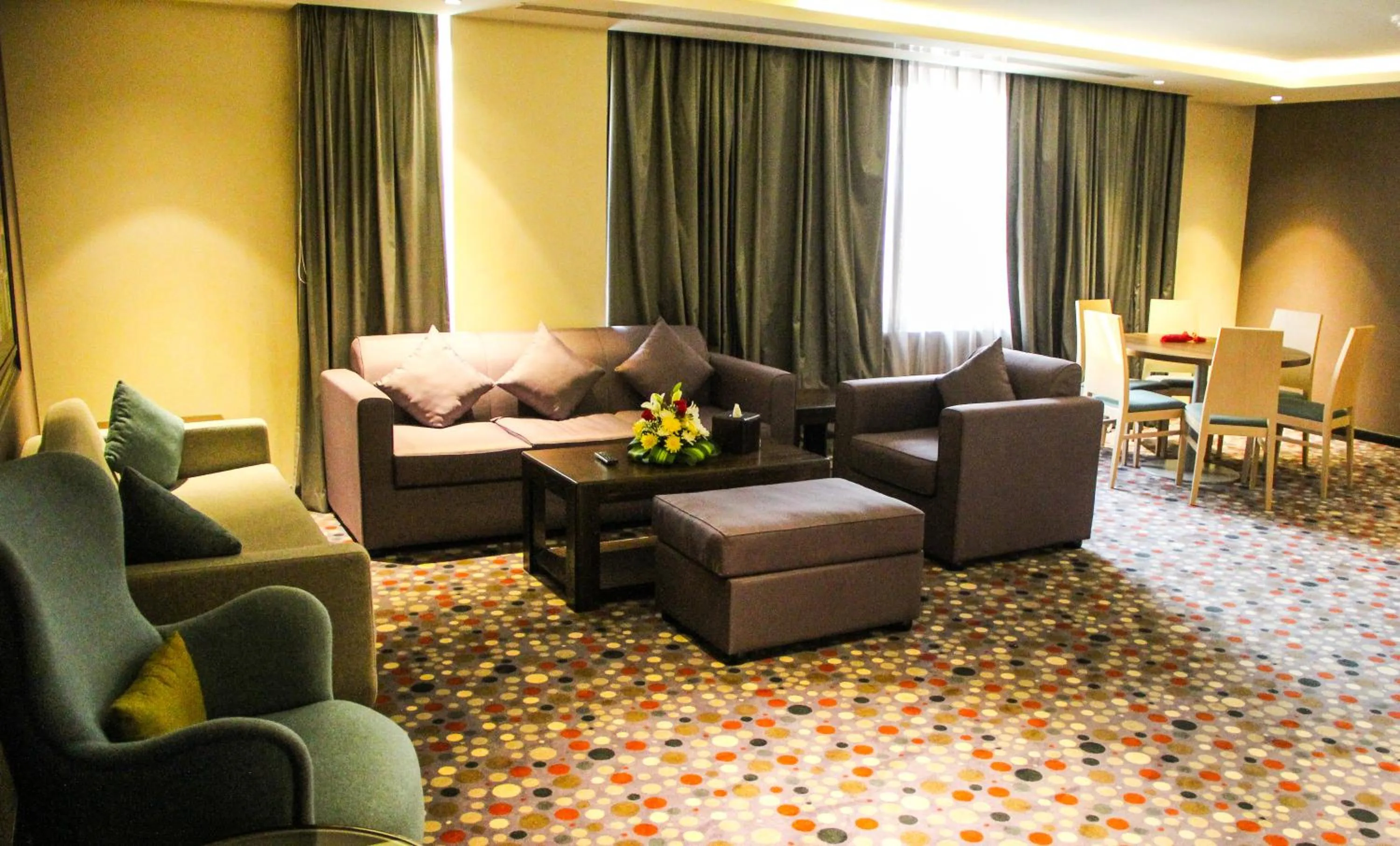 Living room in Golden Tulip Al Khobar