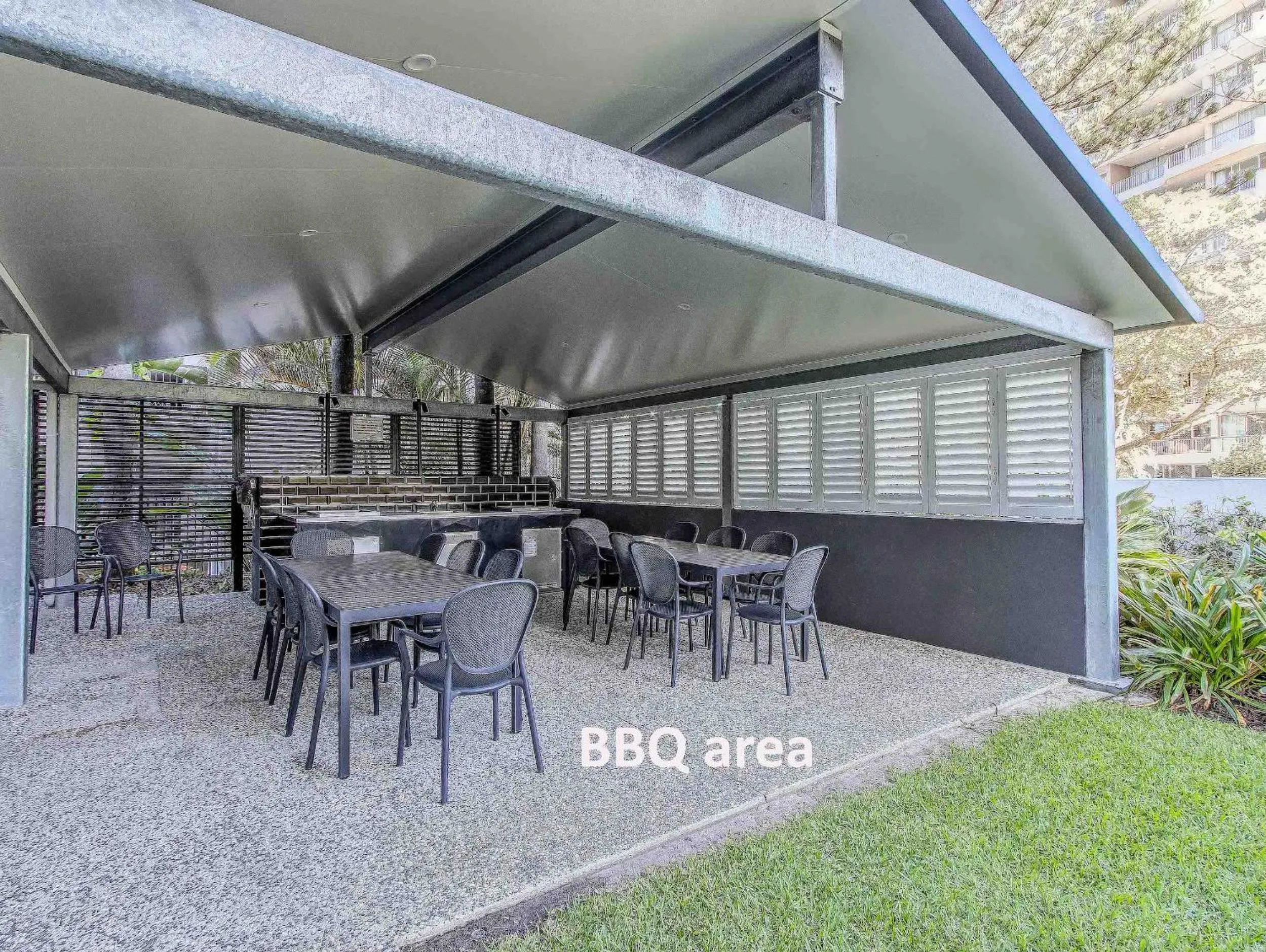 Patio in Baronnet Apartments