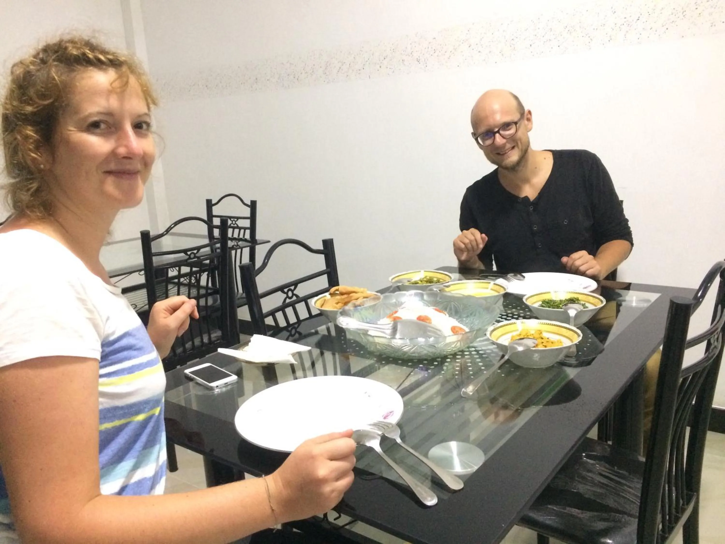 group of guests in Mountain Villa Adam's Peak