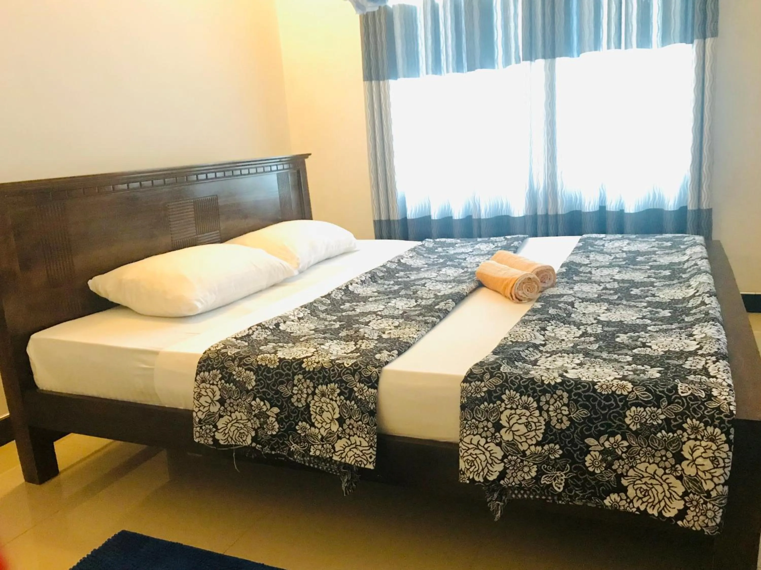 Bed in Mountain Villa Adam's Peak