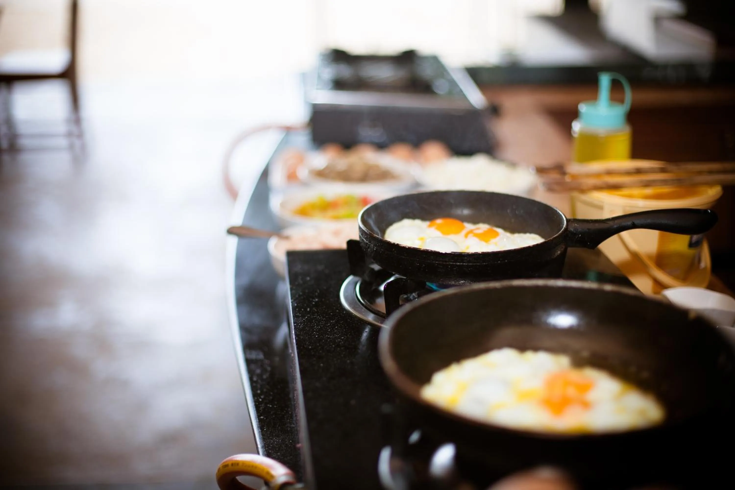 Buffet breakfast in Sand Sea Resort Railay Beach