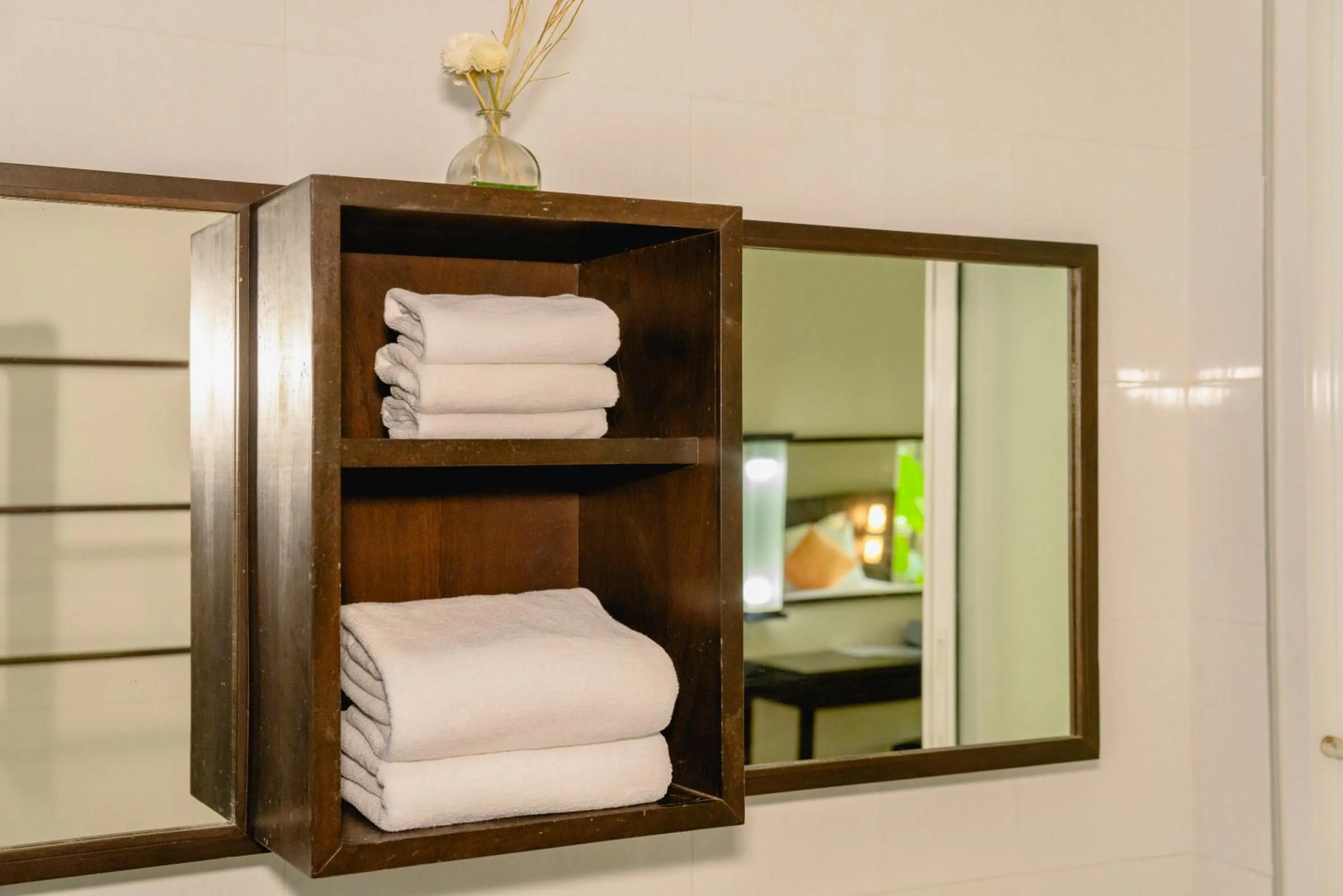 towels in Sand Sea Resort Railay Beach