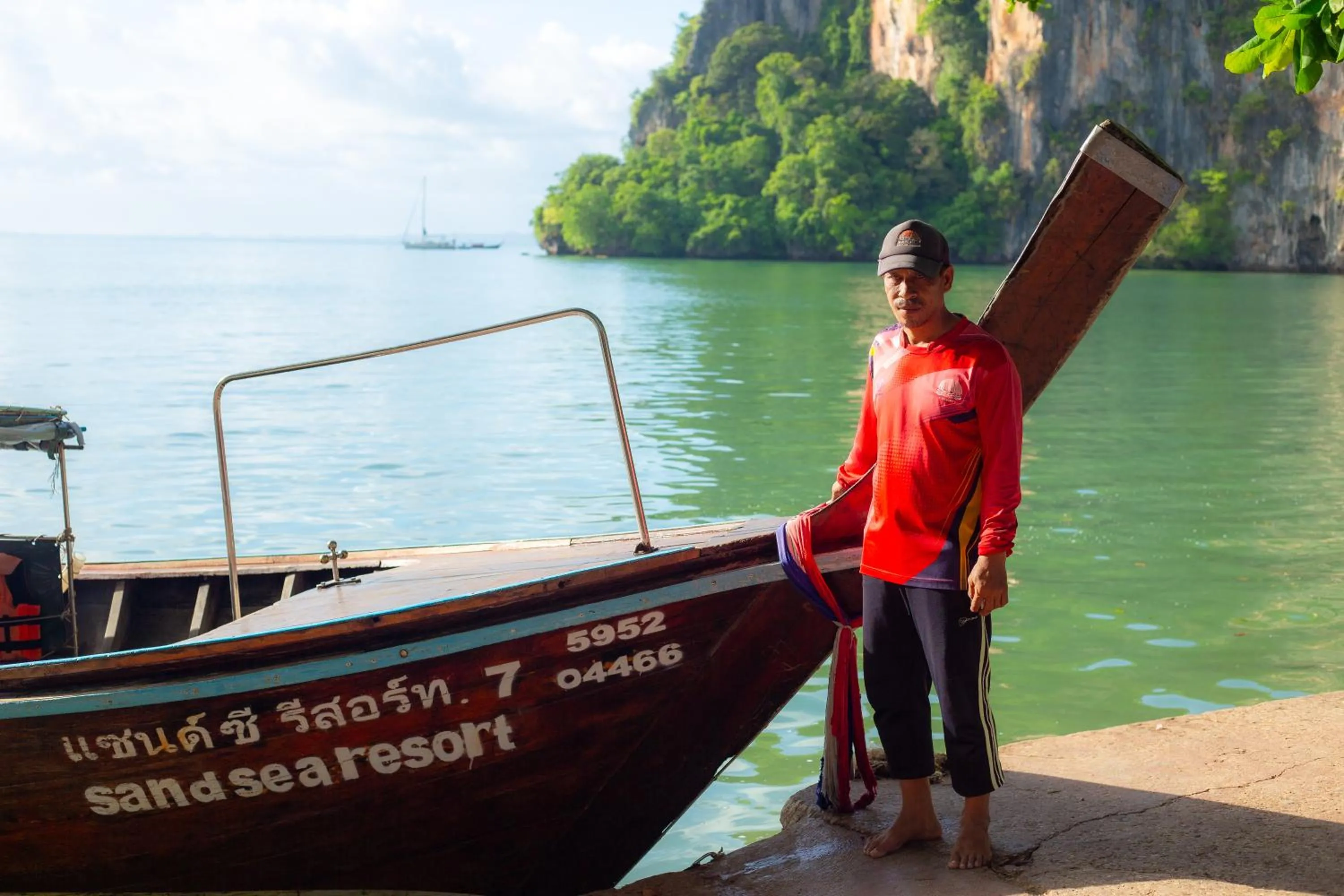 shuttle in Sand Sea Resort Railay Beach