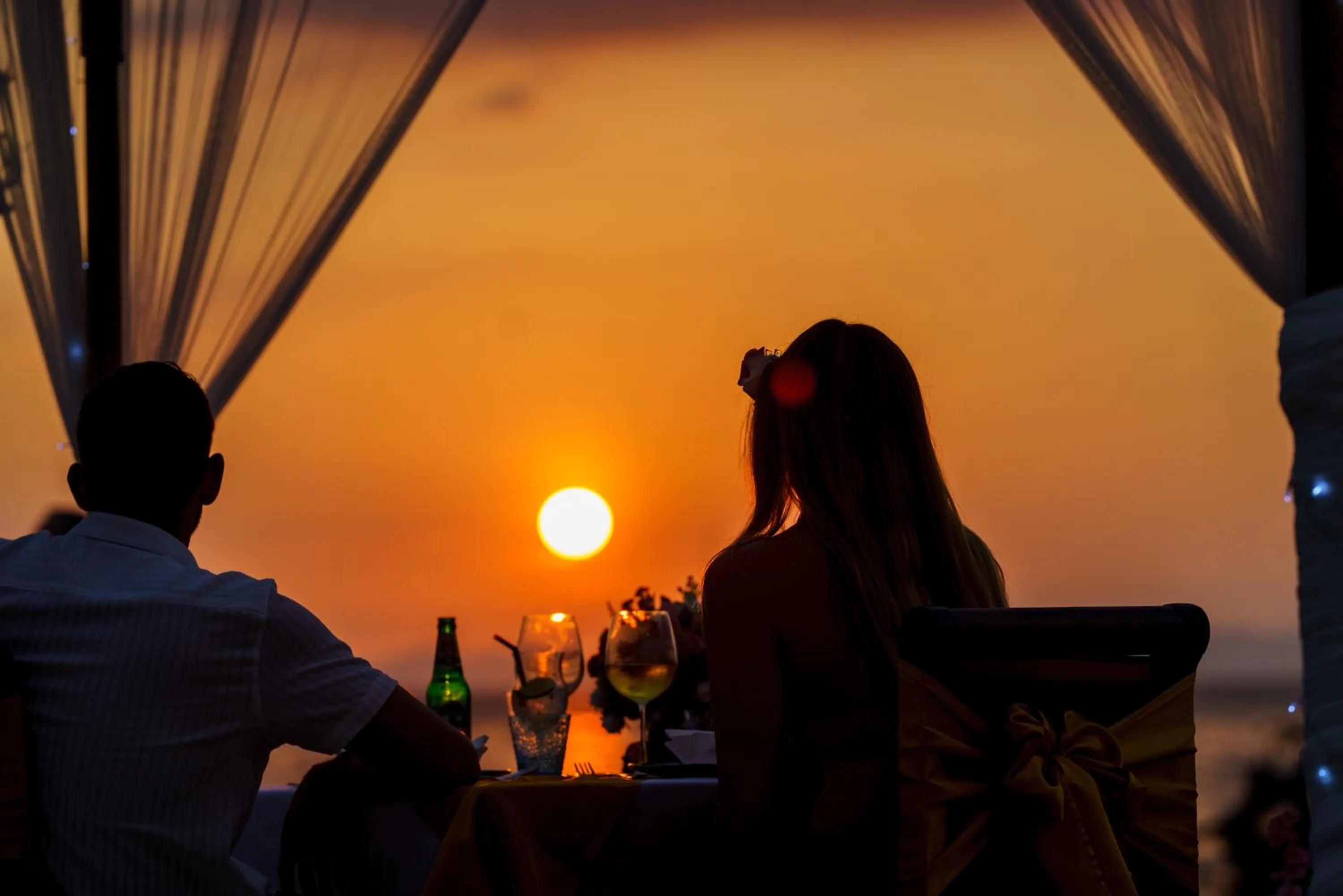 Dinner in Sand Sea Resort Railay Beach