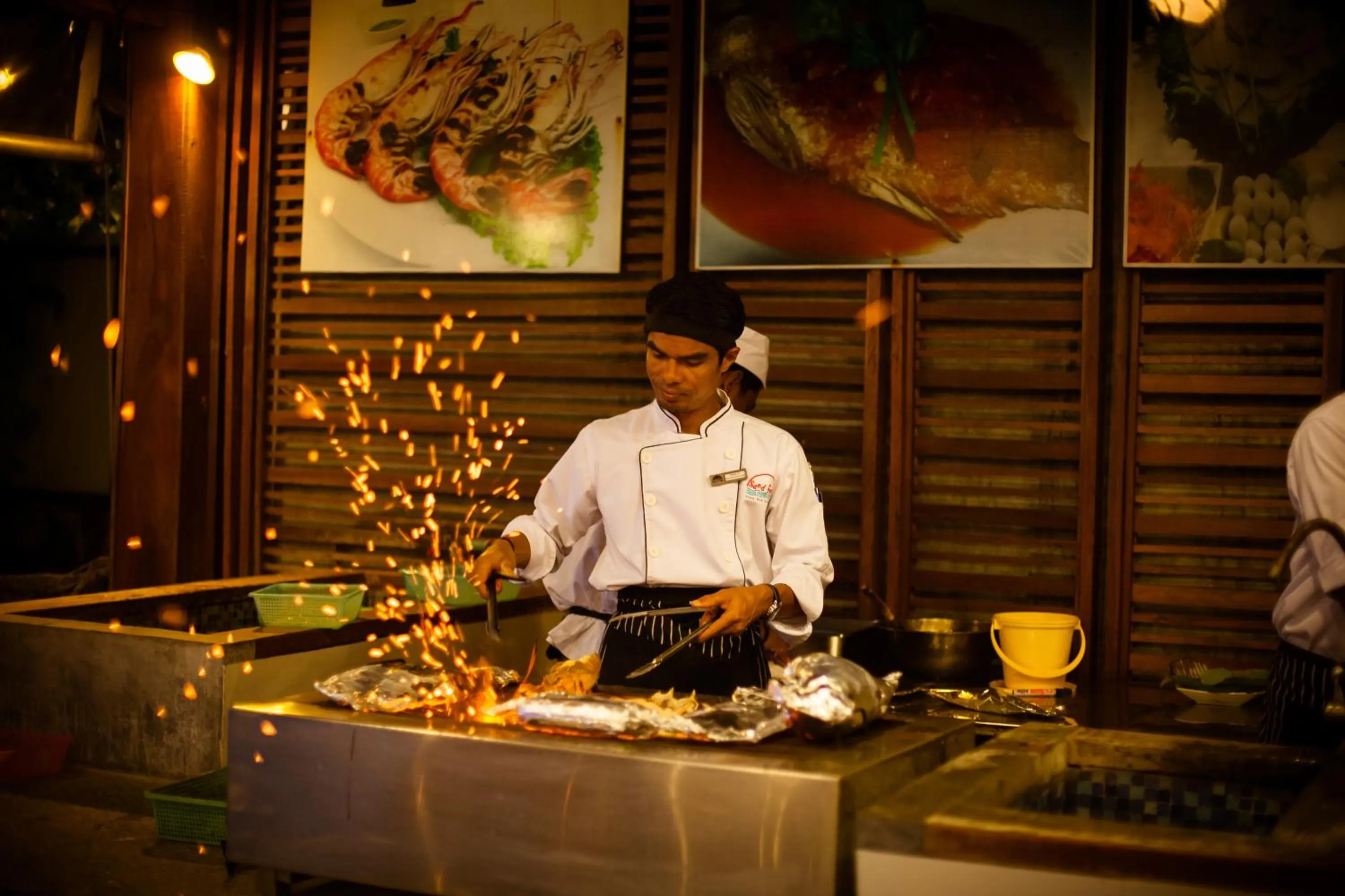 BBQ facilities in Sand Sea Resort Railay Beach
