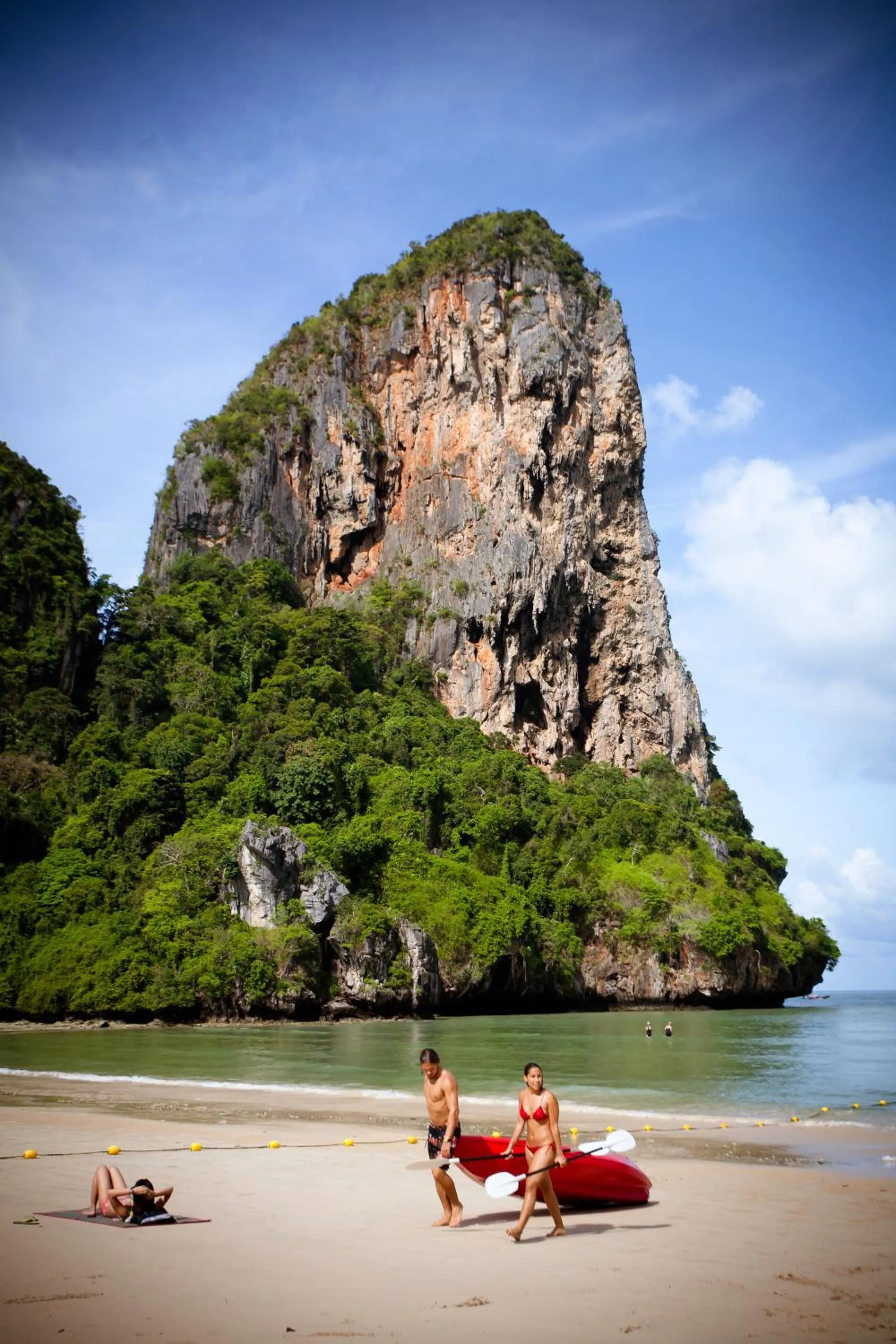 Beach in Sand Sea Resort Railay Beach