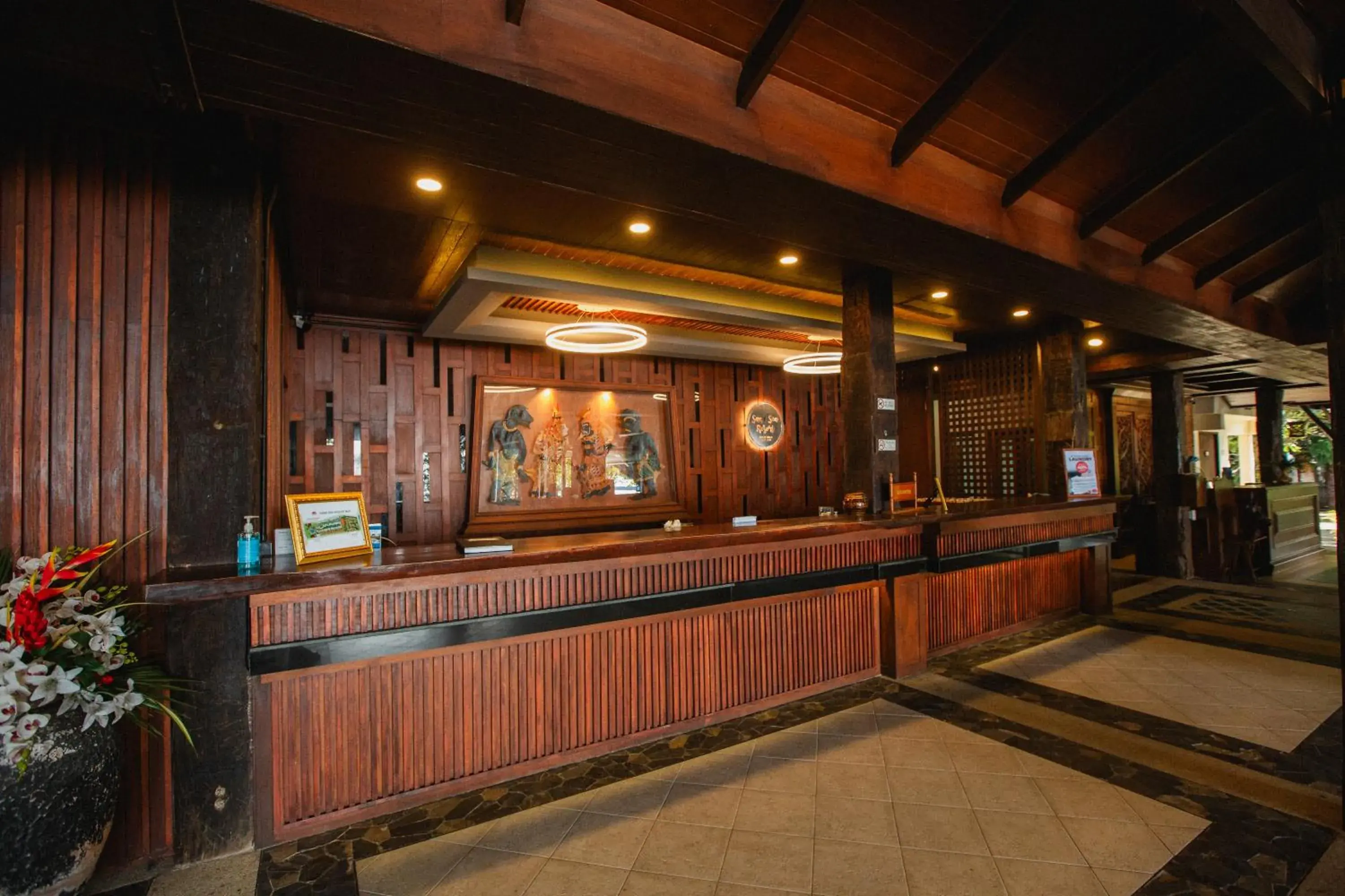 Lobby or reception in Sand Sea Resort Railay Beach Lobby or reception in Sand Sea Resort Railay Beach