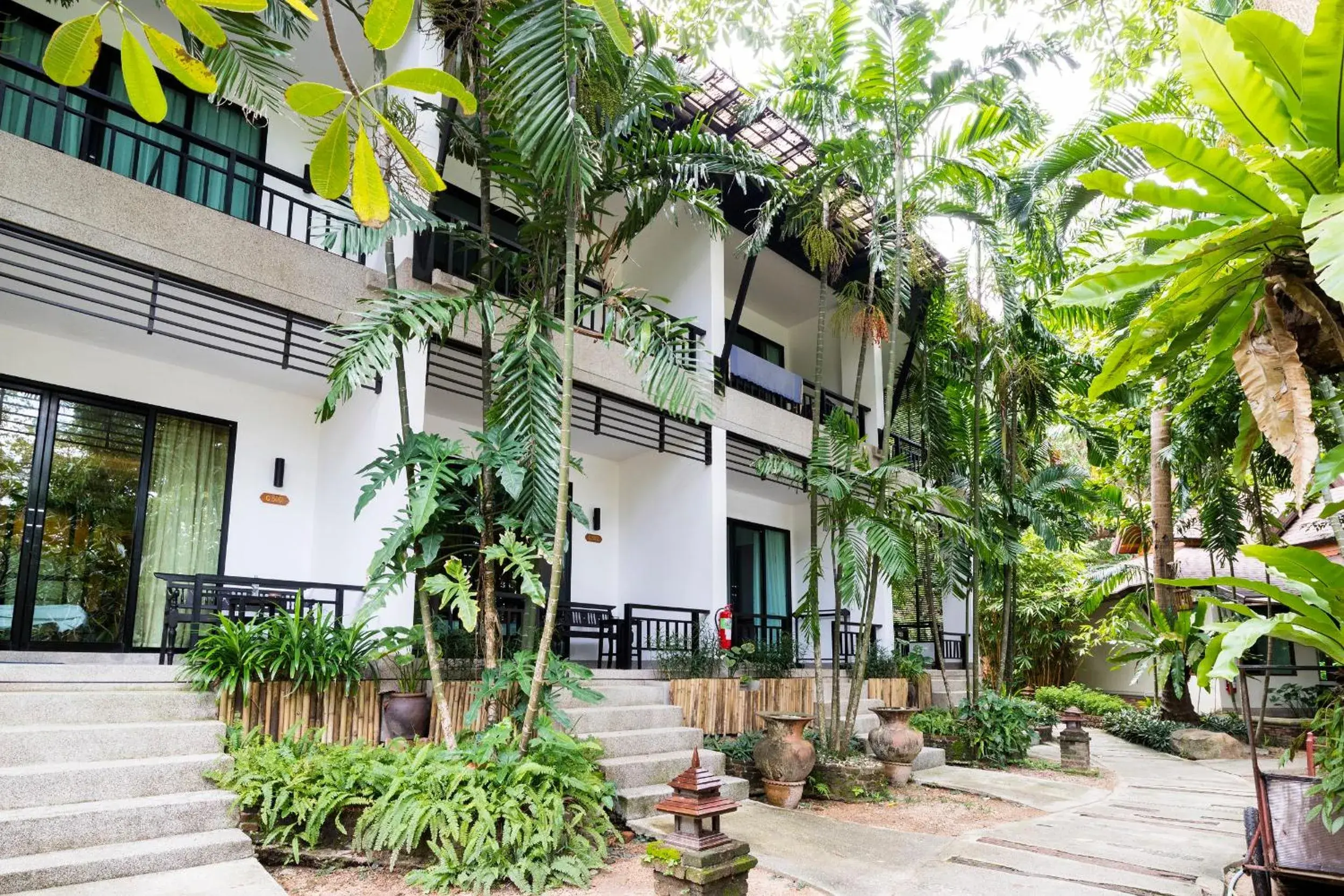 Property building in Sand Sea Resort Railay Beach Property building in Sand Sea Resort Railay Beach