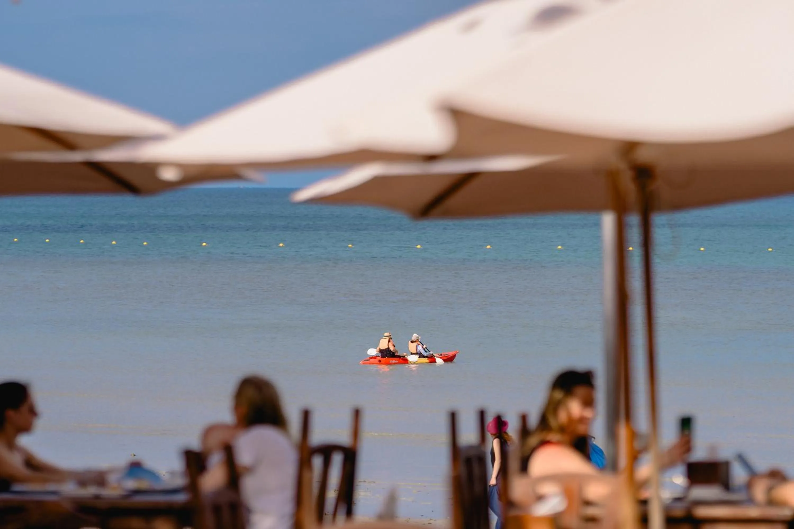 Canoeing in Sand Sea Resort Railay Beach