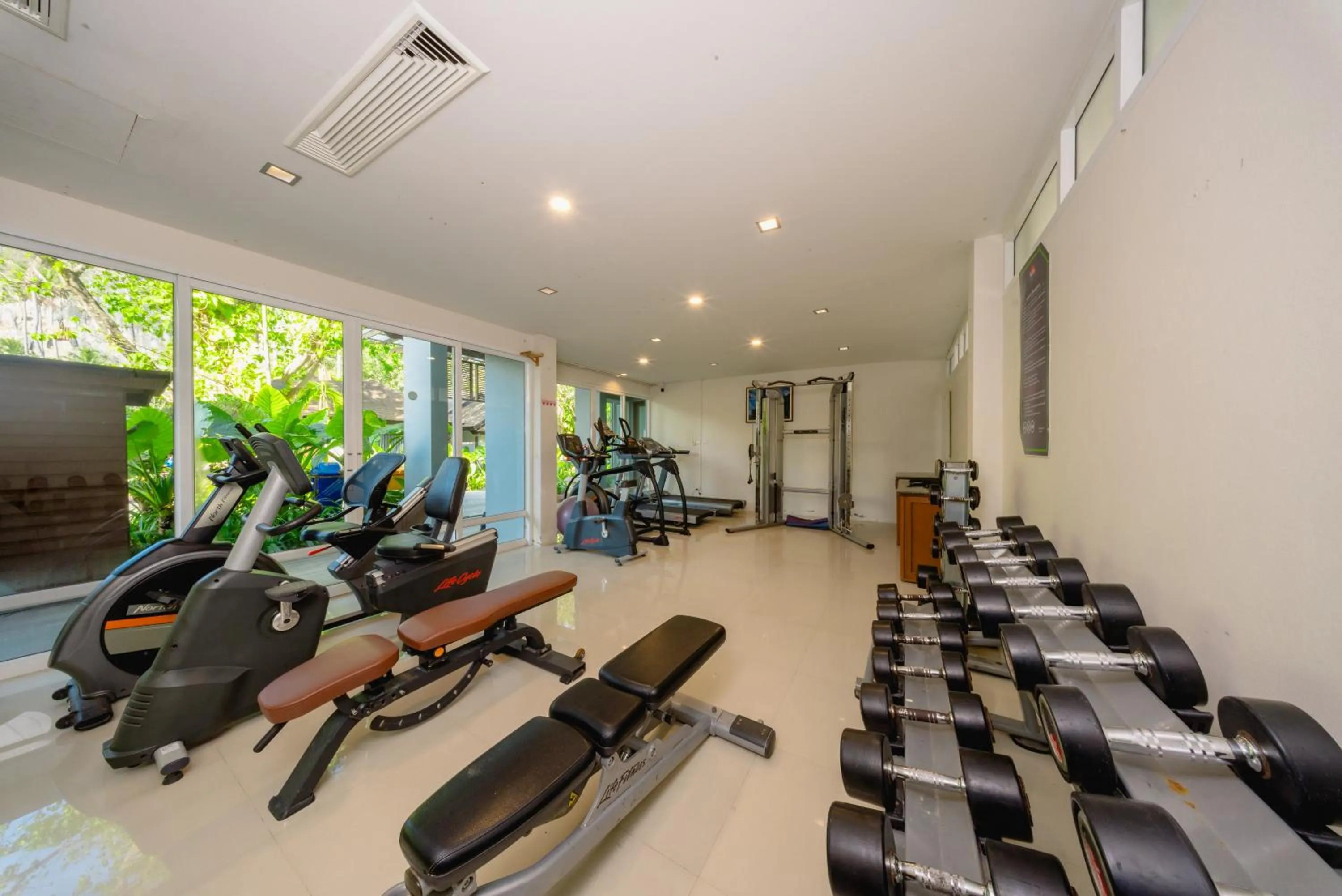 Fitness centre/facilities in Sand Sea Resort Railay Beach