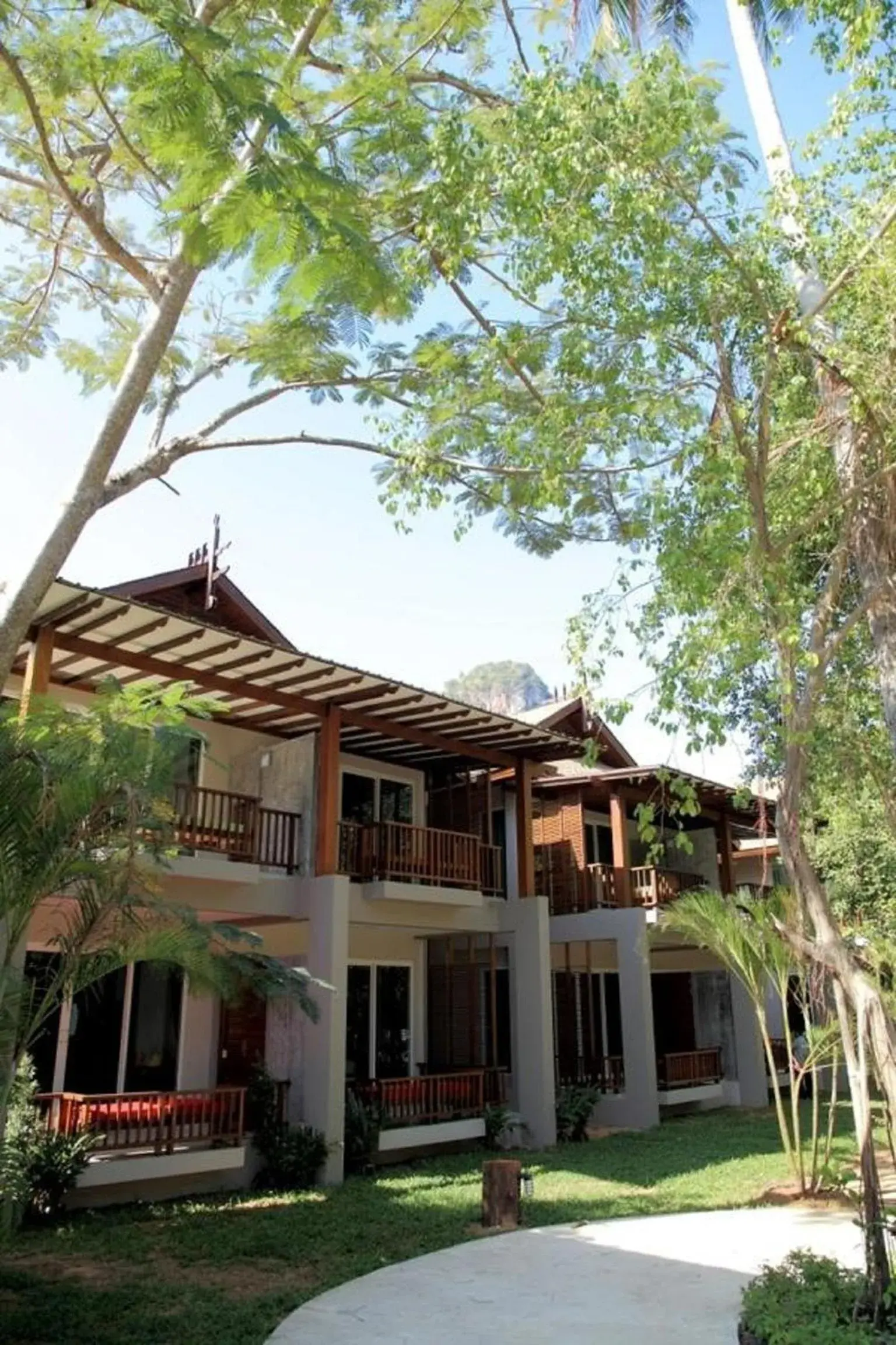 Facade/entrance in Sand Sea Resort Railay Beach Facade/entrance in Sand Sea Resort Railay Beach