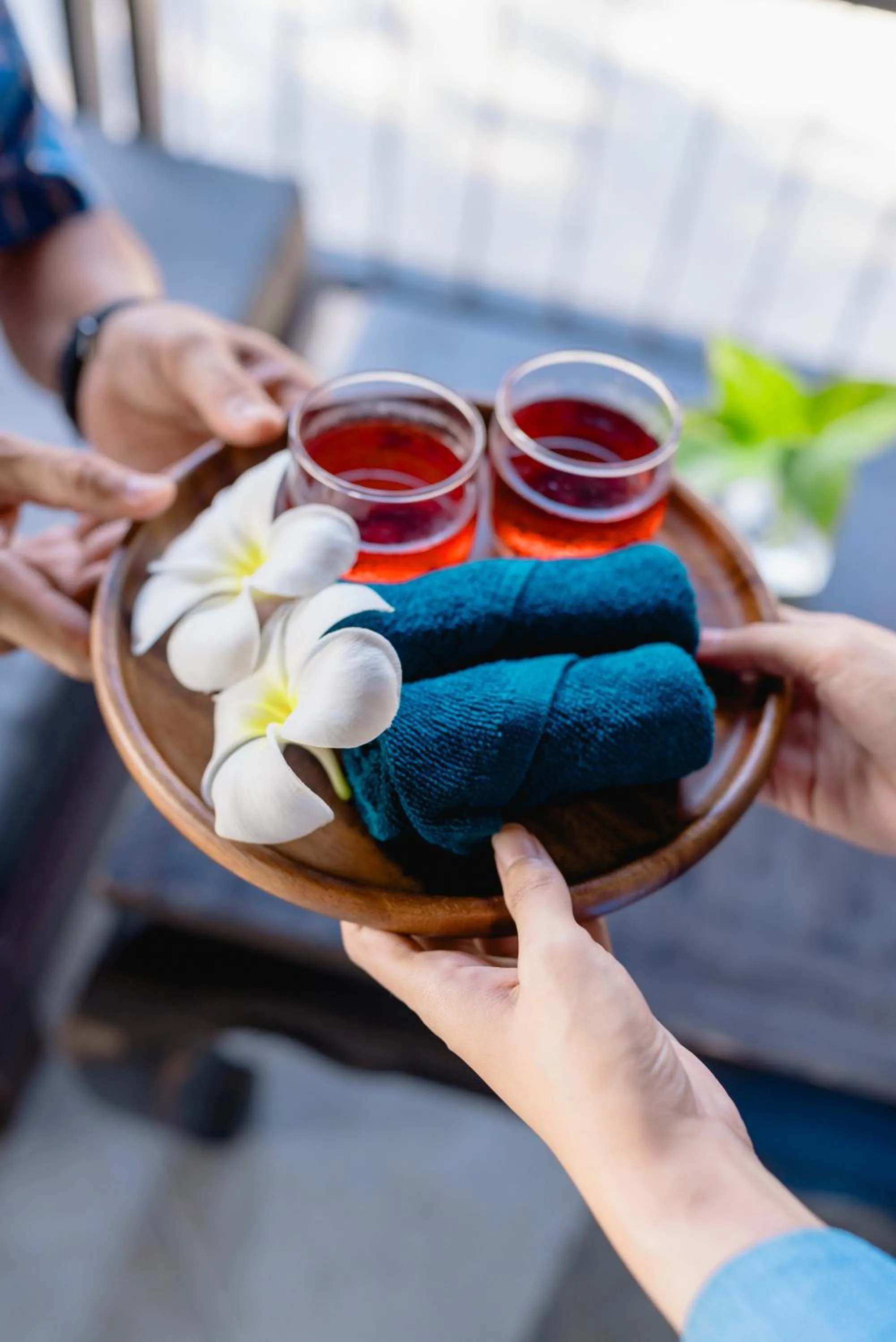 Drinks in Sand Sea Resort Railay Beach