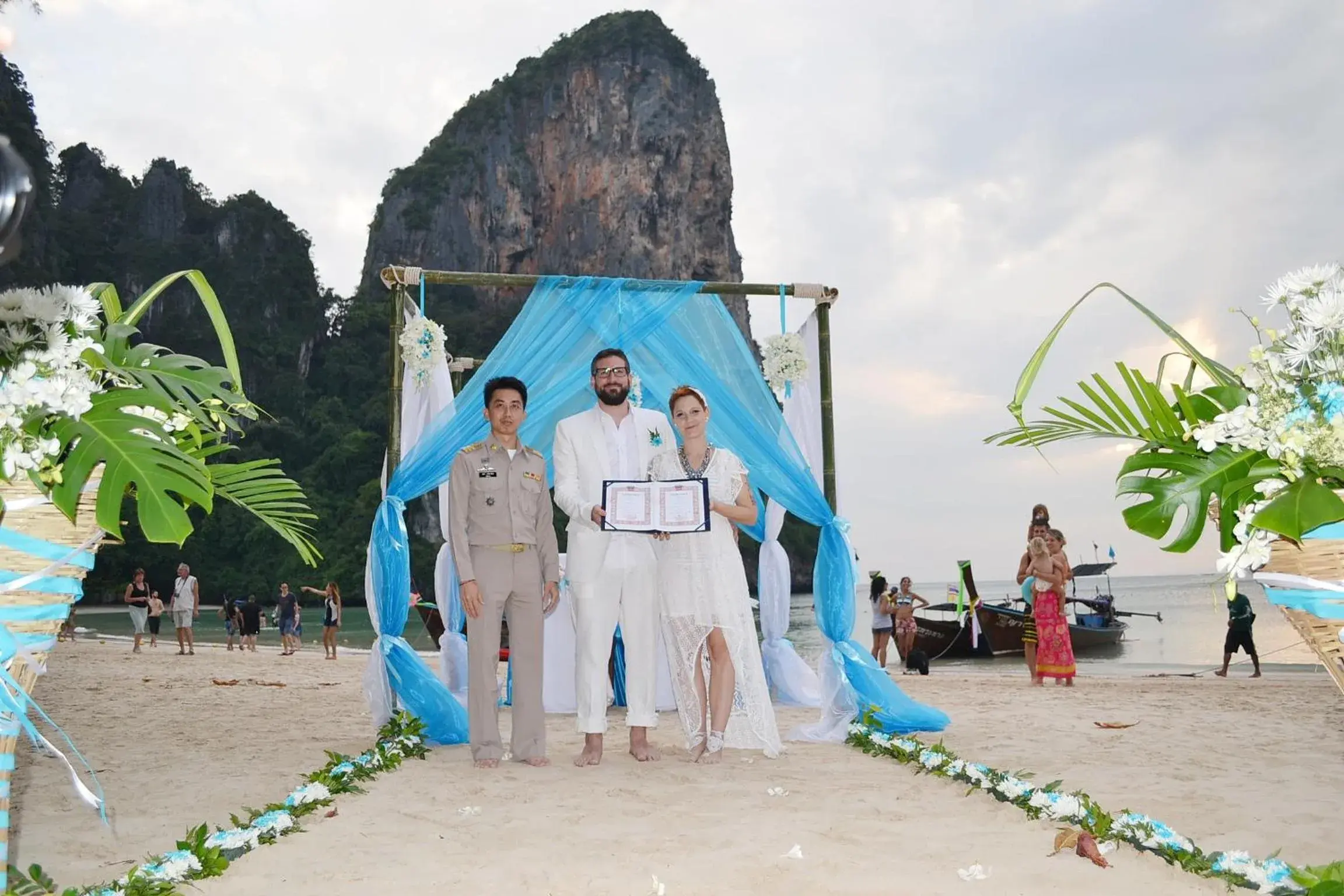 Sea view in Sand Sea Resort Railay Beach Sea view in Sand Sea Resort Railay Beach