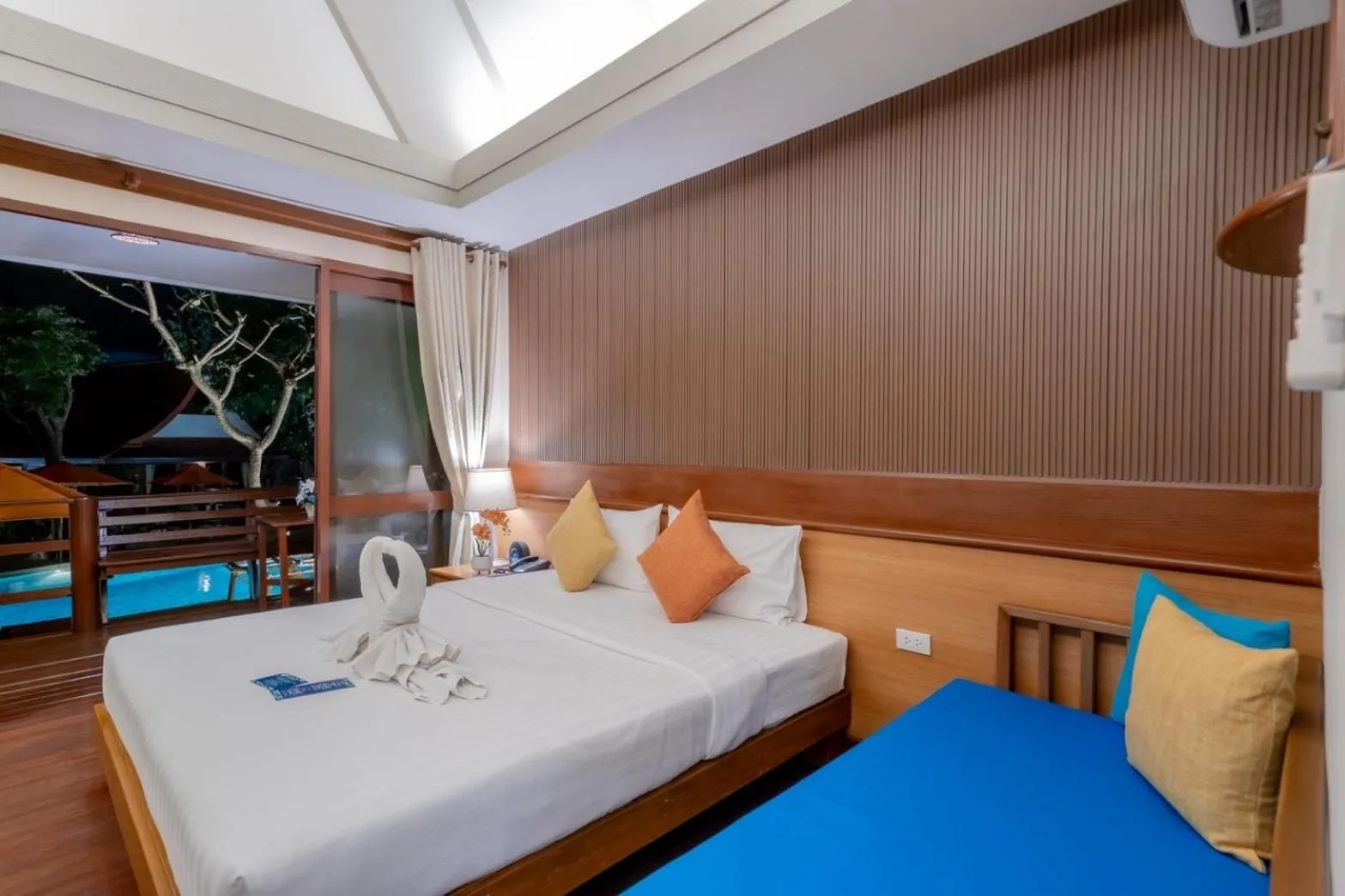 Bedroom in Baan Duangkaew Resort