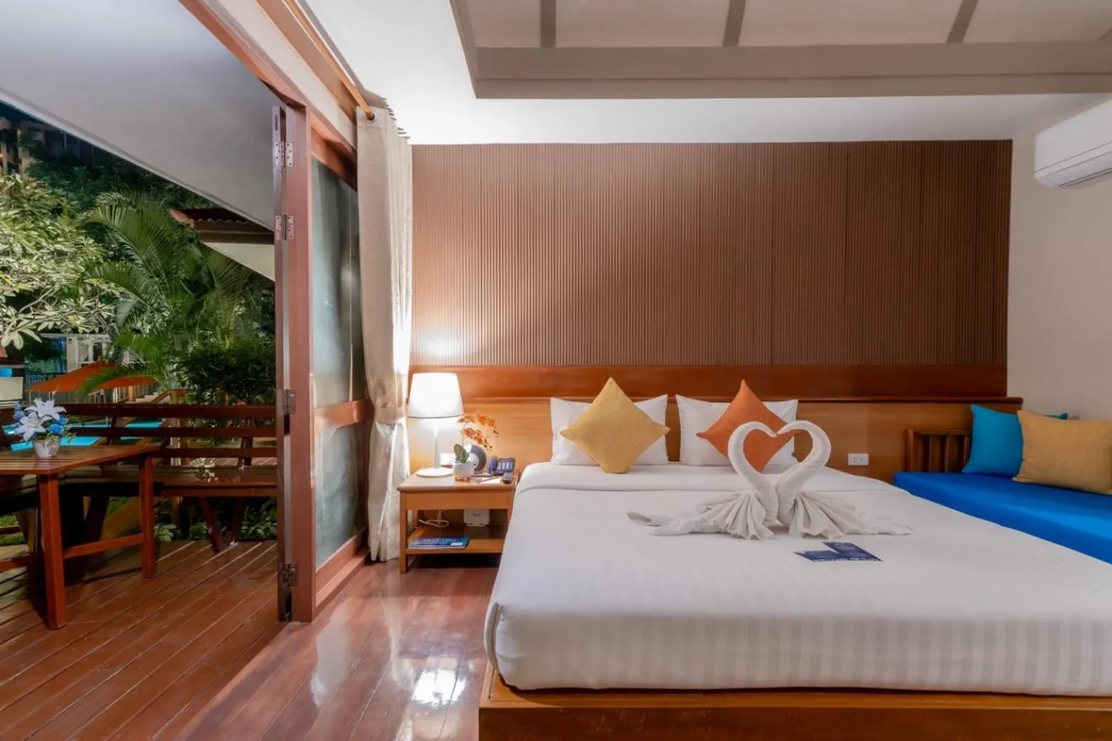 Bedroom, Bed in Baan Duangkaew Resort