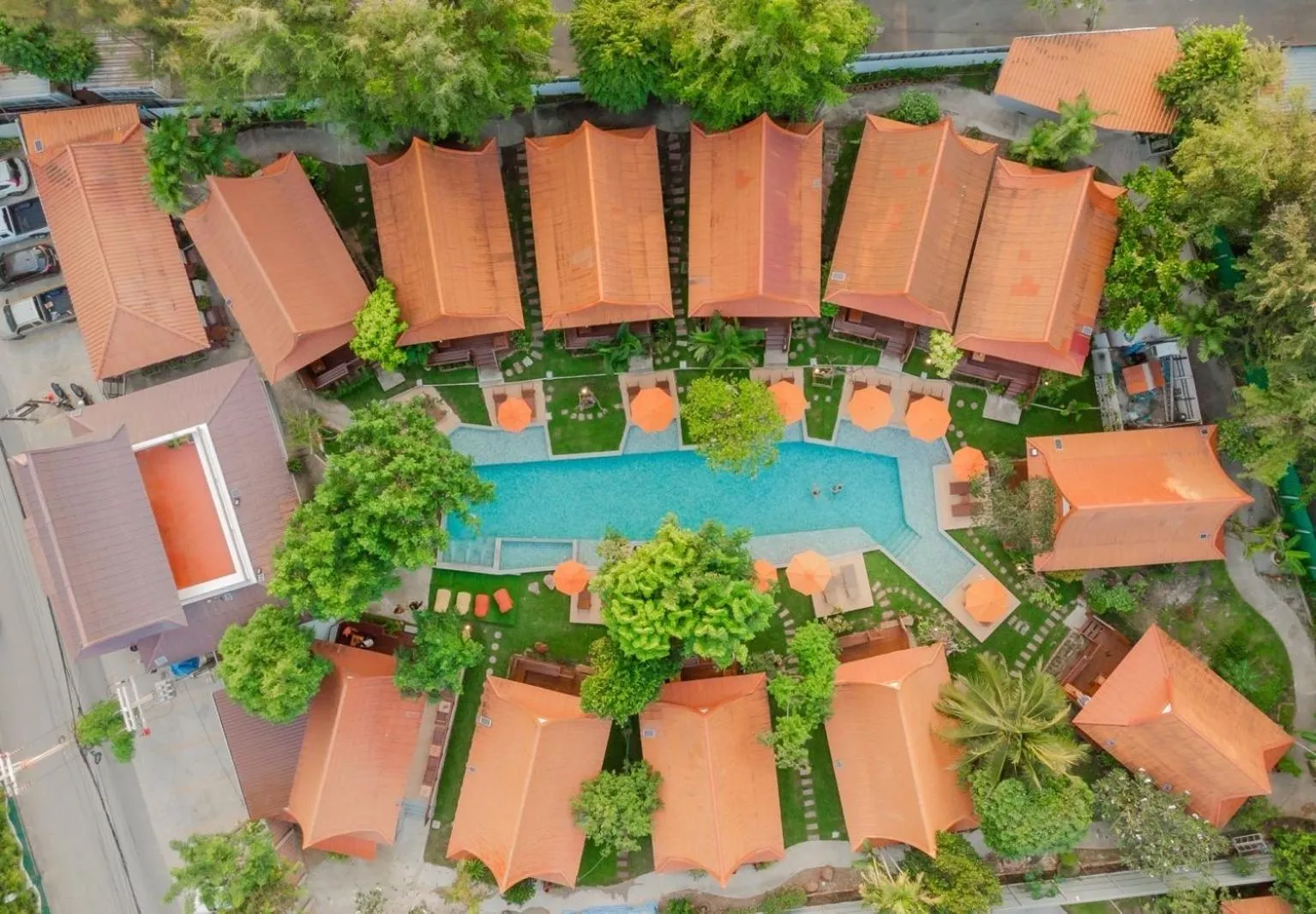 Property building in Baan Duangkaew Resort