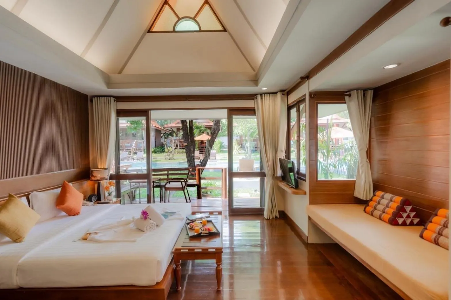 Bedroom, Bed in Baan Duangkaew Resort