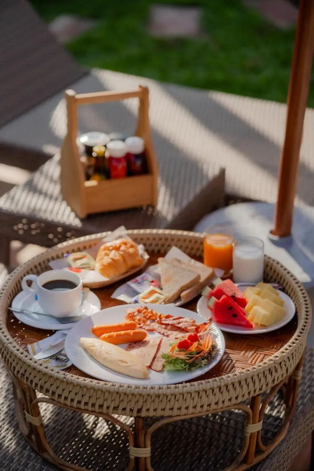 Breakfast in Baan Duangkaew Resort Breakfast in Baan Duangkaew Resort